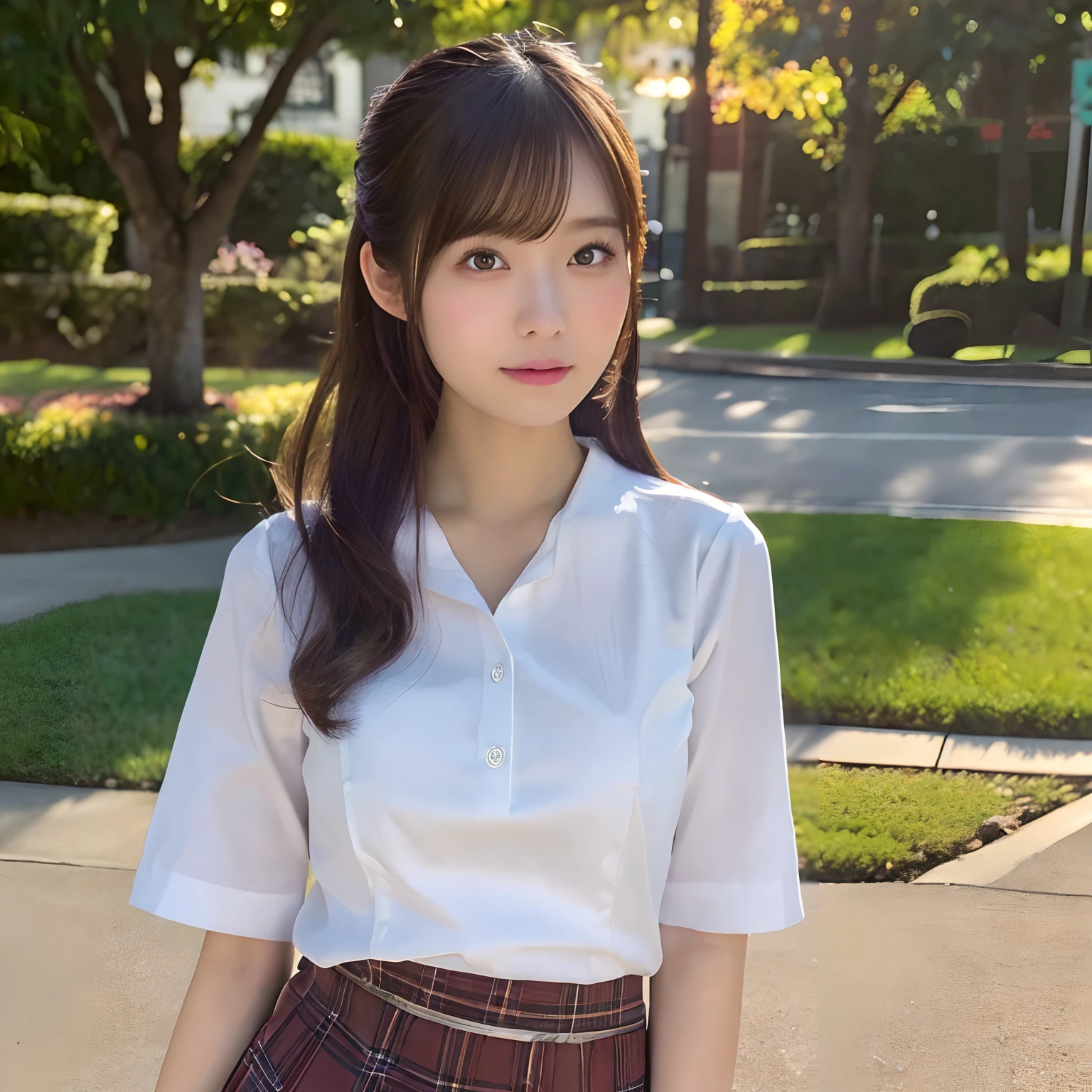 (Best Quality,4K,8K,hight resolution,masutepiece:1.2),Ultra-detailed,(Realistic,Photorealistic,Photorealsitic:1.37),cute-style,skirt by the,dian,Dribbling High Detail 8K,Studio Lighting - V 6, Real life girls, portrait of a japanese teen, Clothes with a loose chest