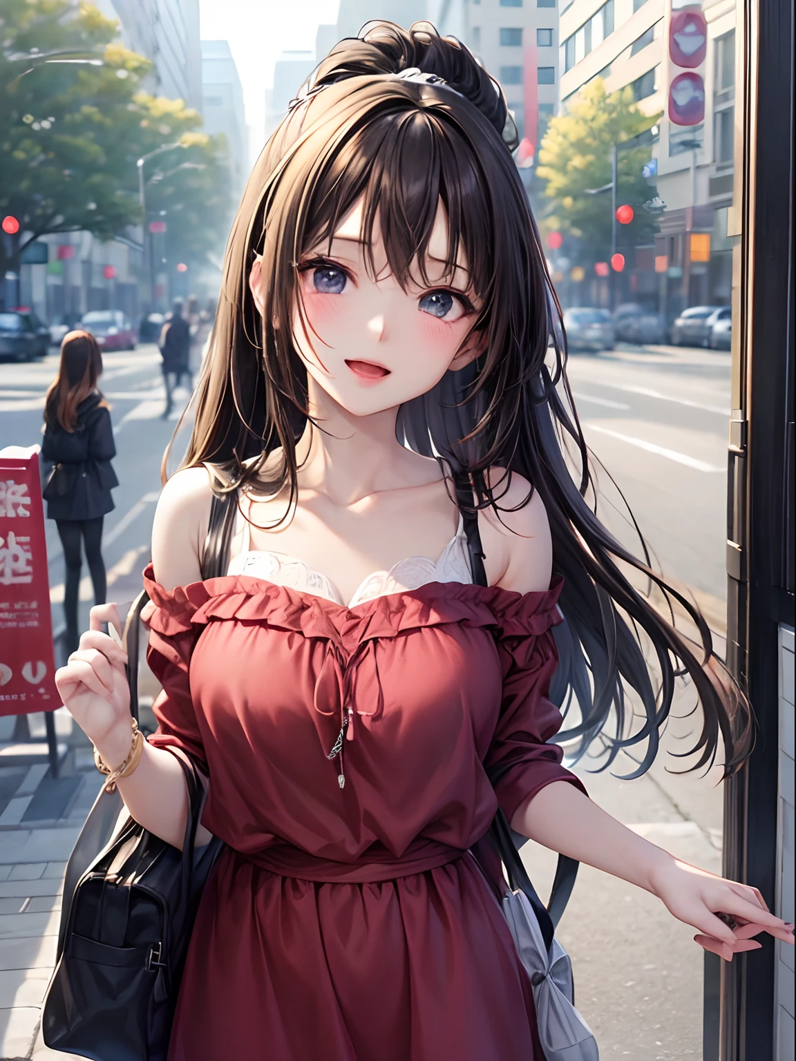 randam angle、Random Fashion、cum on、Random actions、cum on、独奏、28-year-old woman、s lips:A sexy、Hair color: Dark brown、Translucent skin， the skin is fair and juicy,, （hairstyle on）Random Hairstyles、（Basic Information）smil、Big open mouth、Moist eyes、Gentle eyes、、Slim and soft、Mouth wide open、、Gentle look、the background is blurred