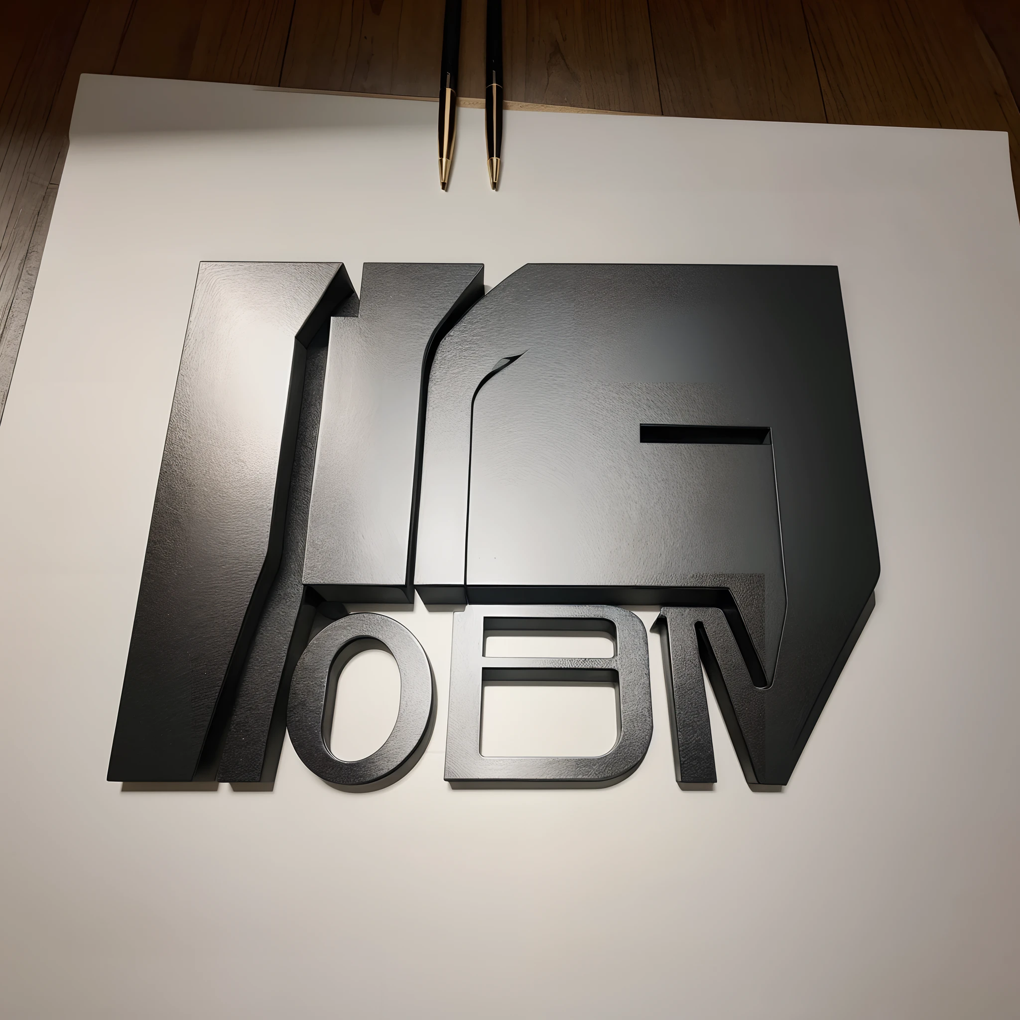 Logo para uma empresa de designer escrito "Th"