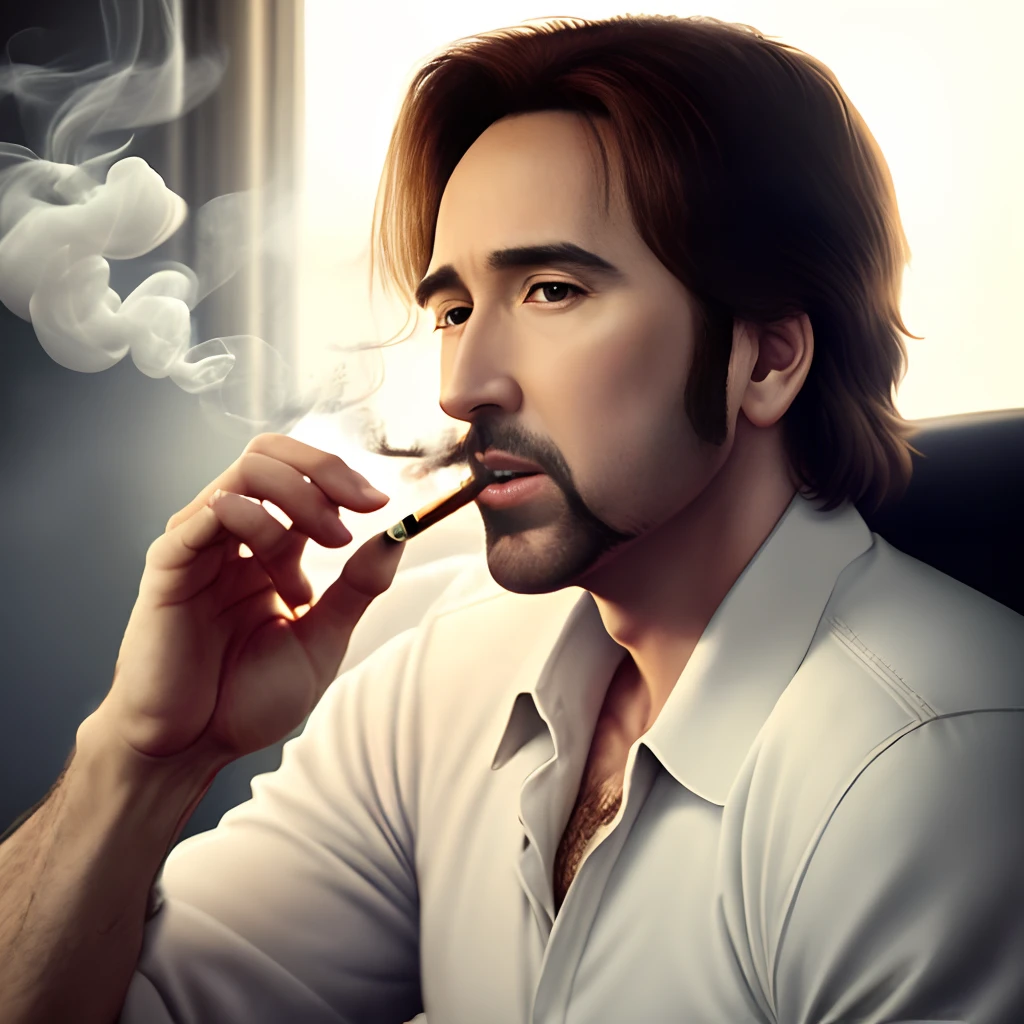 gregory house from house md smoking weed