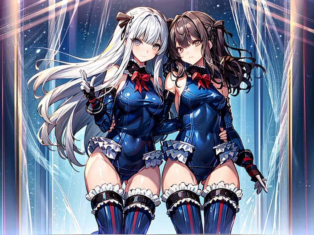 1girl in, ( (digital) ( ), medium breasts, (fril swimsuit, thighs thighs thighs thighs, Detached sleeves)) , Best Quality, marierose,、Hypnorola
Eyes in the sky、1girl in,Emotionless facial expressions,,(There are multiple girls in the background:1.6)