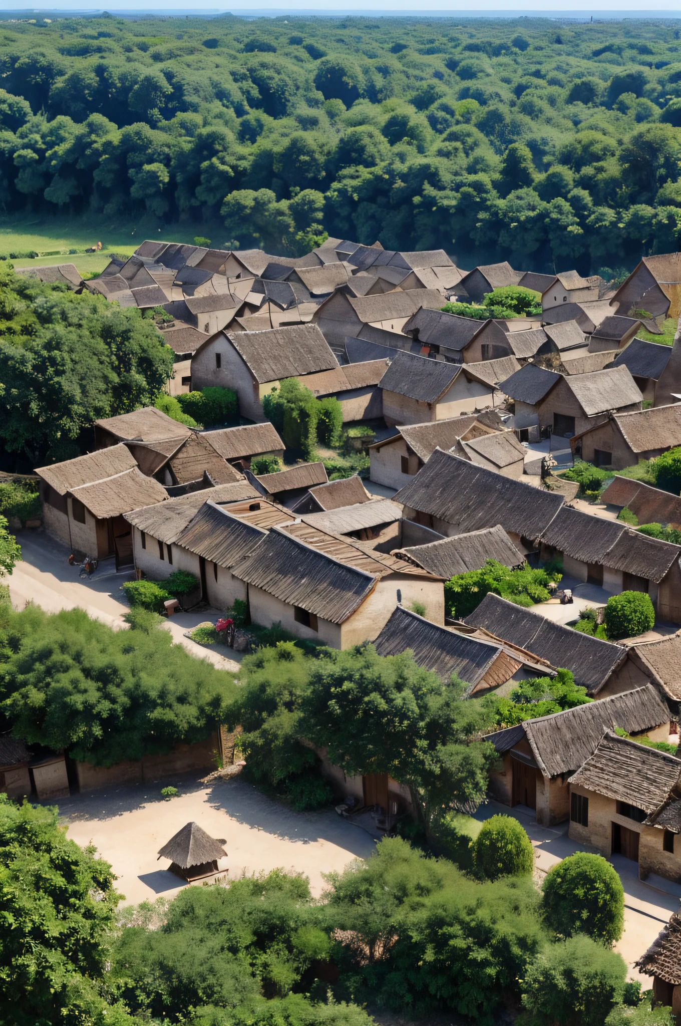 le village d'Ujiji
