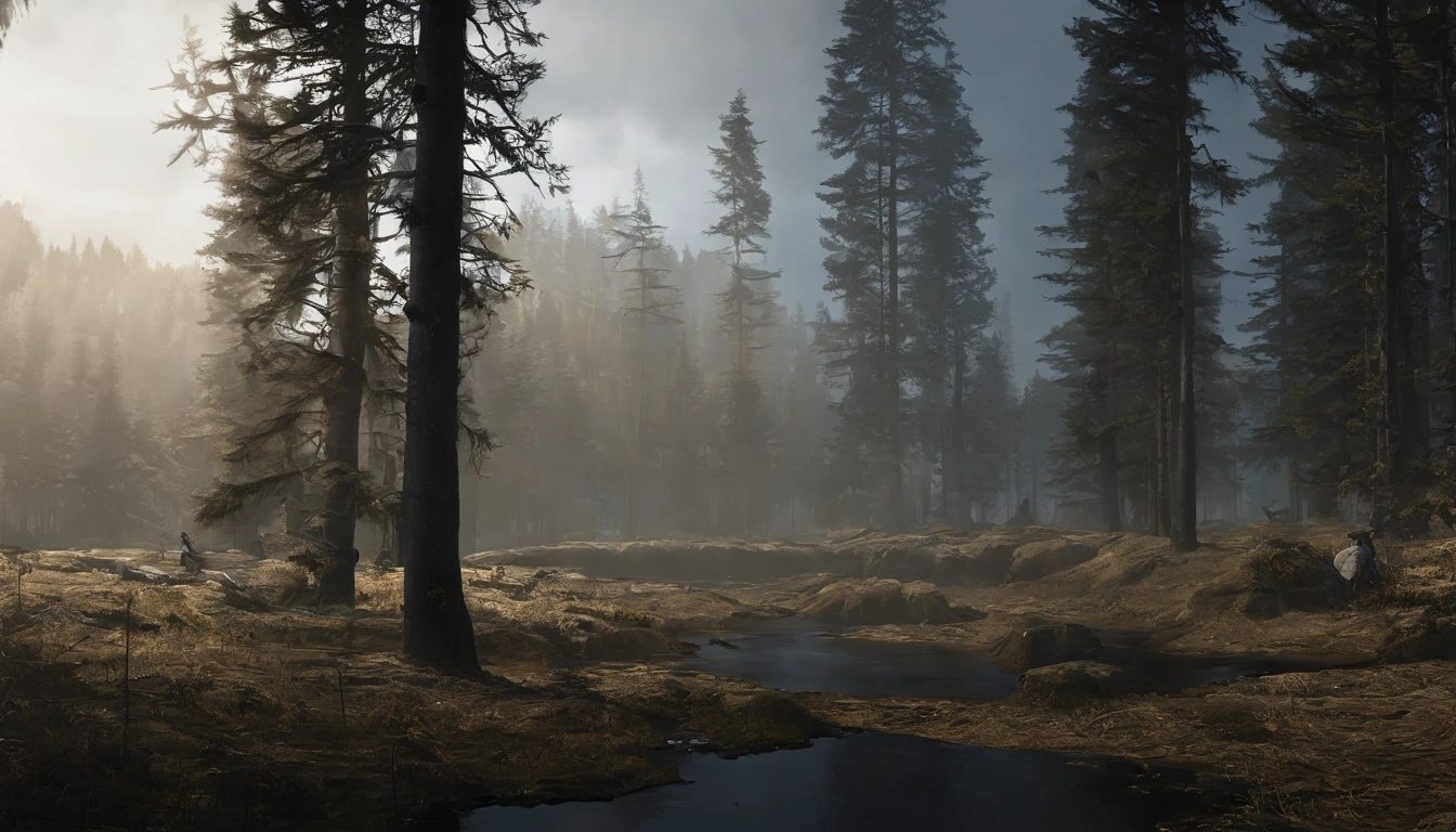 vue magnifique,Photographie de paysage dans la forêt Photographie numérique professionnelle de haute qualité de la nature,Soirée pluvieuse,Précipice,Eau,Groupes mégalithiques de différentes formes,Ciel brumeux,Traces de pluie,L’intrigue de la dark fantasy,Composition parfaite et excellente,Résolution 8k,Détails,Prise de vue ultra grand-angle à longue distance,Simple et beau,minimaliste,noir+Un blanc+cendre+tons bleus,Photographie d’art environnemental par Jack Guzmán,Réaliste,vivacité, Détailée, Meilleure qualité, hiquality, Absurde,arrière-plan sans pilote,C’est très détaillé;、tendances sur artStation、Un complexe、très détaillé、Dramatics(L’ultravision+Examen super approfondi+Objectif super-grand-angle:1.2)(Réaliste:1.4)tmasterpiece、hiquality、belle photo、
