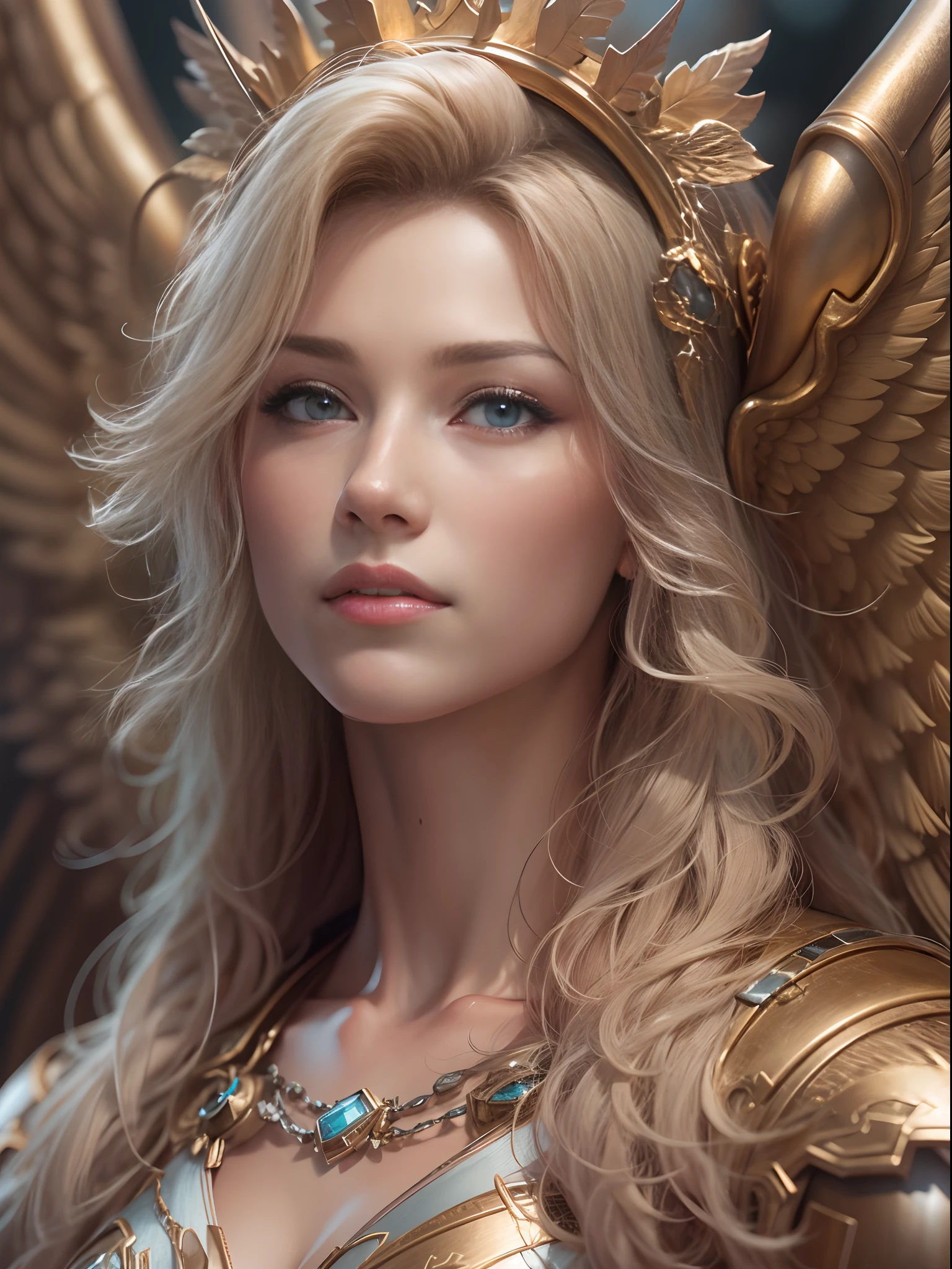 The Glory of God、God bless、celestial realm、Archangel Michael、The Four Archangels、fights、fighting spirit、Weiguan、masutepiece,Best Quality,ultra-detailliert,hight resolution,hight resolution,4K,Portrait in 4K,8K,8K Portrait,Unity 8k壁纸,extremely details CG,Realistic,Raw photo,Real person,a portrait photo of,Photorealistic,Shiny skin,Detailed skin,