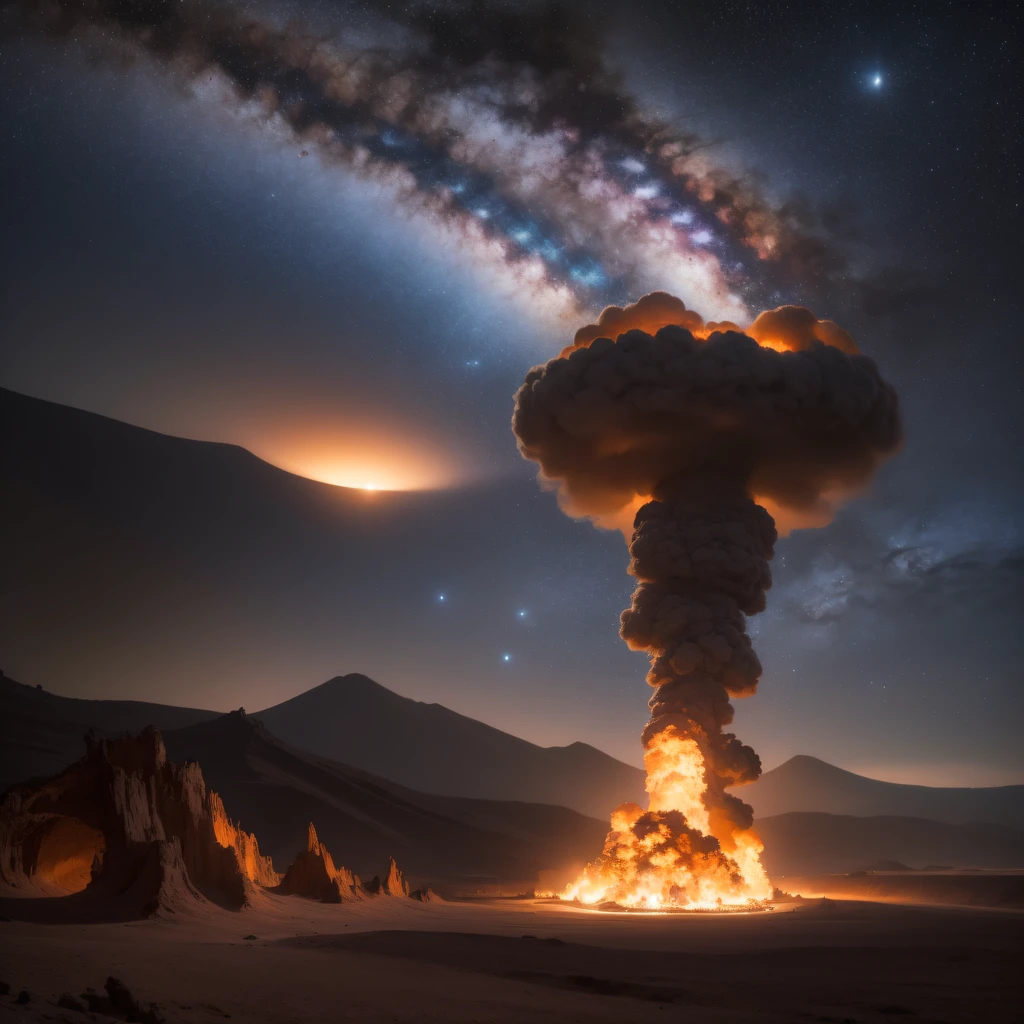 —After a loud noise, a man who looked like a man from the Western Regions rode to the crater
In the eyes of the people of the Western Regions, the restricted stone emitted a dark purple light core
