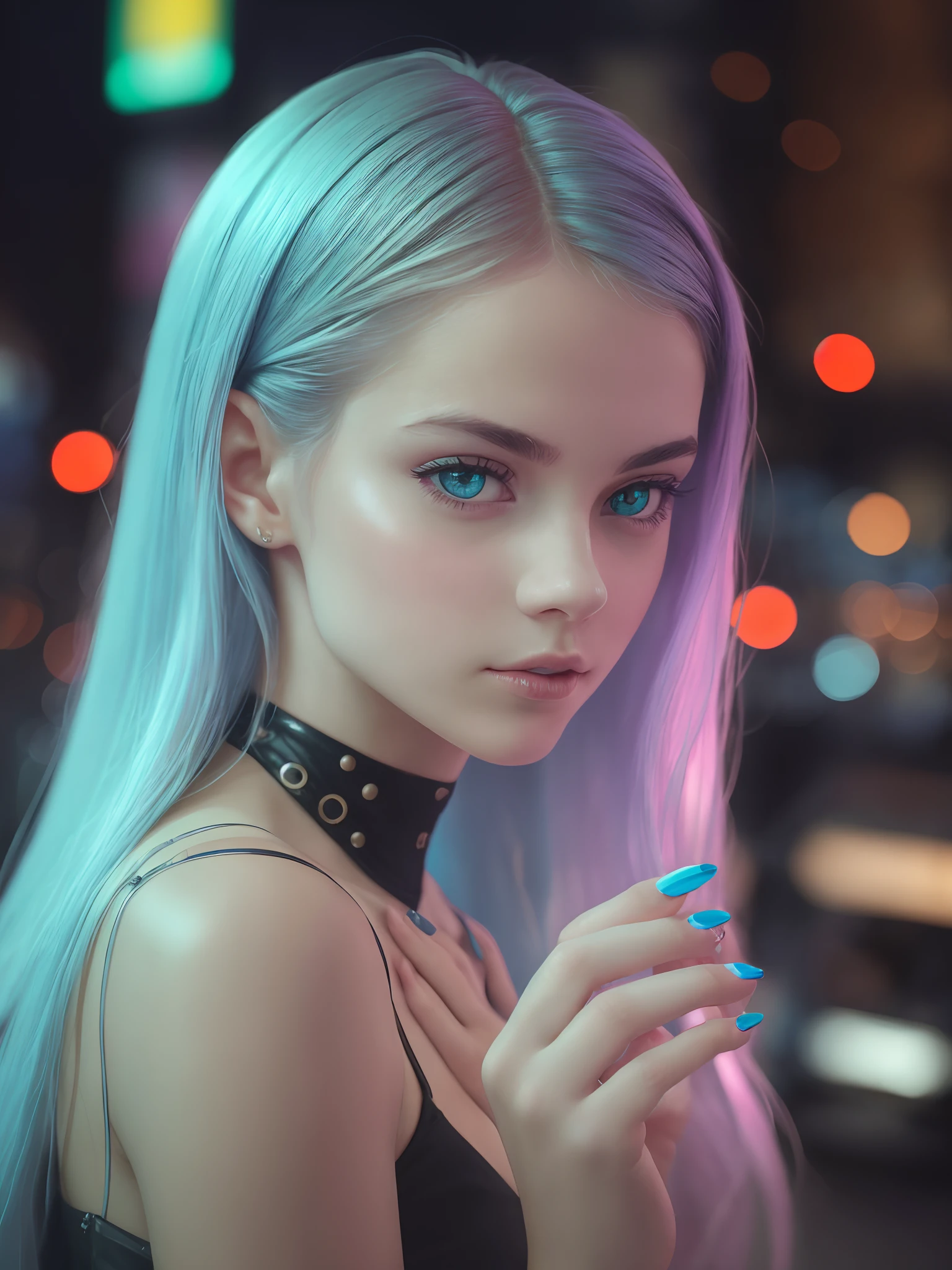 1 Garota completamente núa, Garota completamente núa, Garota completamente núa, garota, totalmente núa, solo, (nsfw), cute redhead 18-year-old girl in twin tails, ((perfect female body)), (cute face make up), multiple (rainbow colored hair: 1.2), (beautiful detailed blue eyes: 1.6), (photo realistic eyes: 1.6), happy, Ukrainian, (petite body), ((small hips)), pale white skin, (("post apocalyptic" style background)), (night time:1.2), photo realistic.totalmente núa, Garota completamente núa, Garota completamente núa, Garota completamente núa, garota, totalmente núa