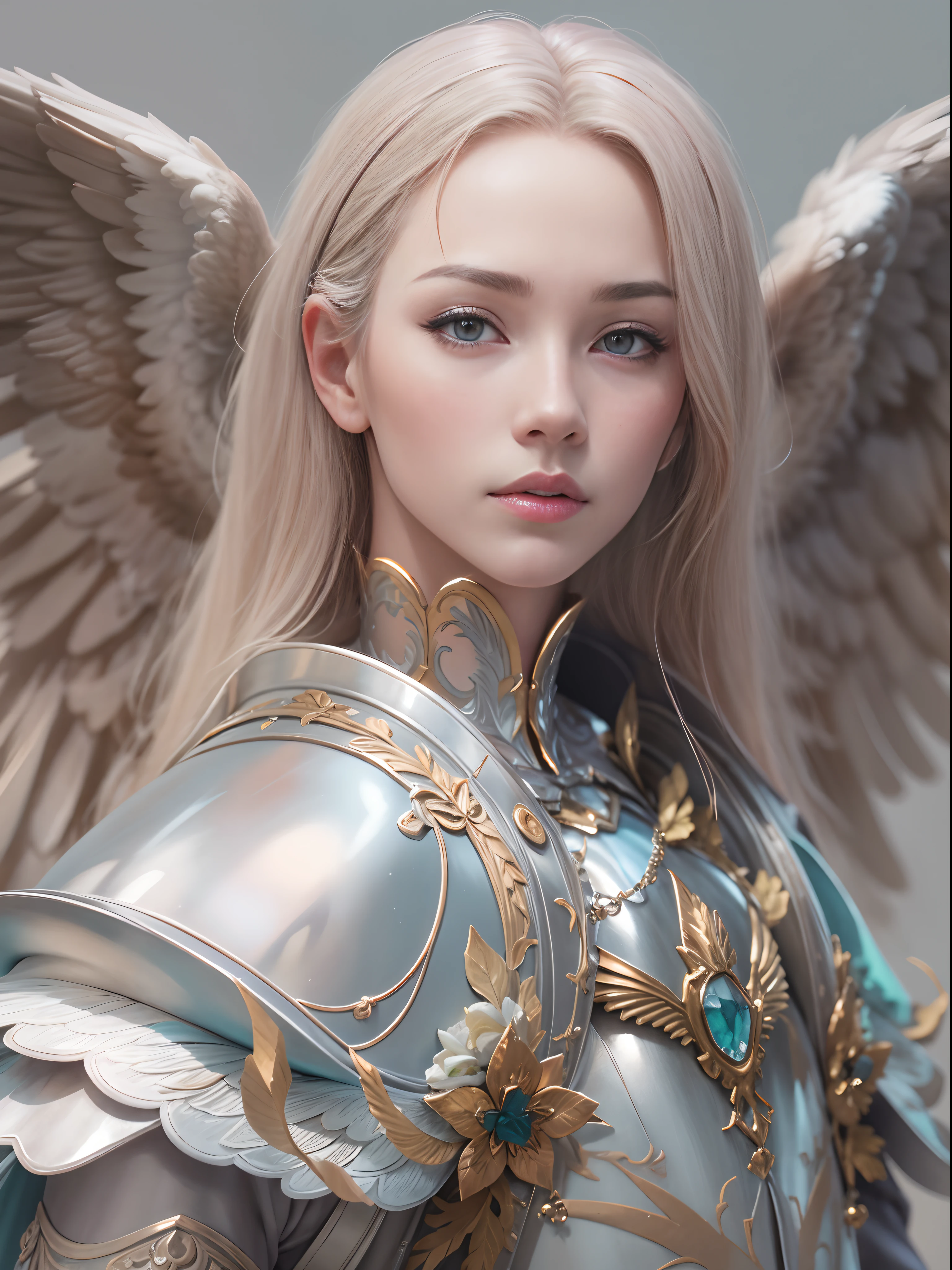 Archangel Michael、The Four Archangels、masutepiece,Best Quality,ultra-detailliert,hight resolution,hight resolution,4K,Portrait in 4K,8K,8K Portrait,Unity 8k壁纸,extremely details CG,Realistic,Raw photo,Real person,a portrait photo of,Photorealistic,Shiny skin,Detailed skin,