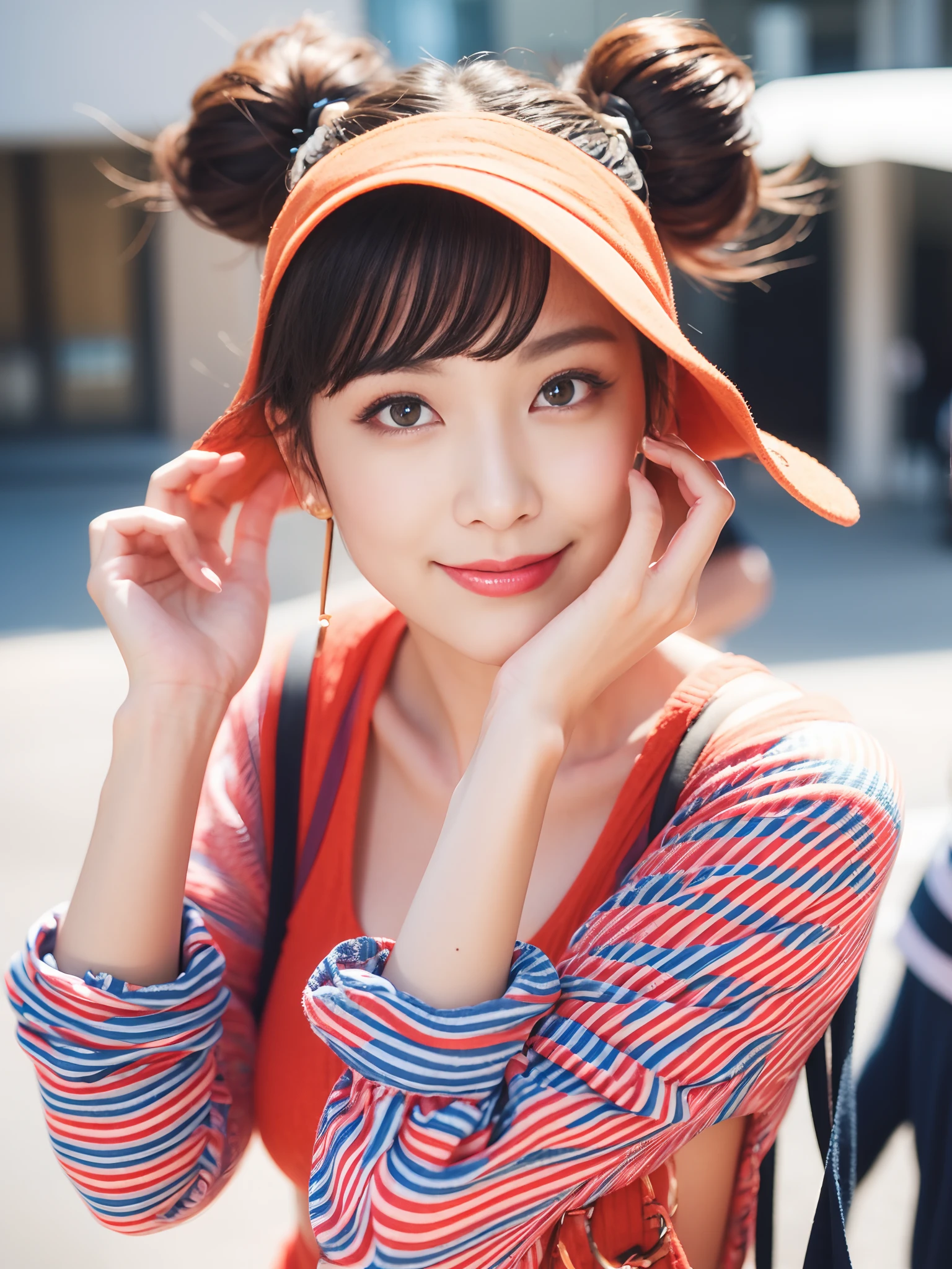 Beautuful Women、Onepiece、Stylish、Fashionable、In the street、colourfull