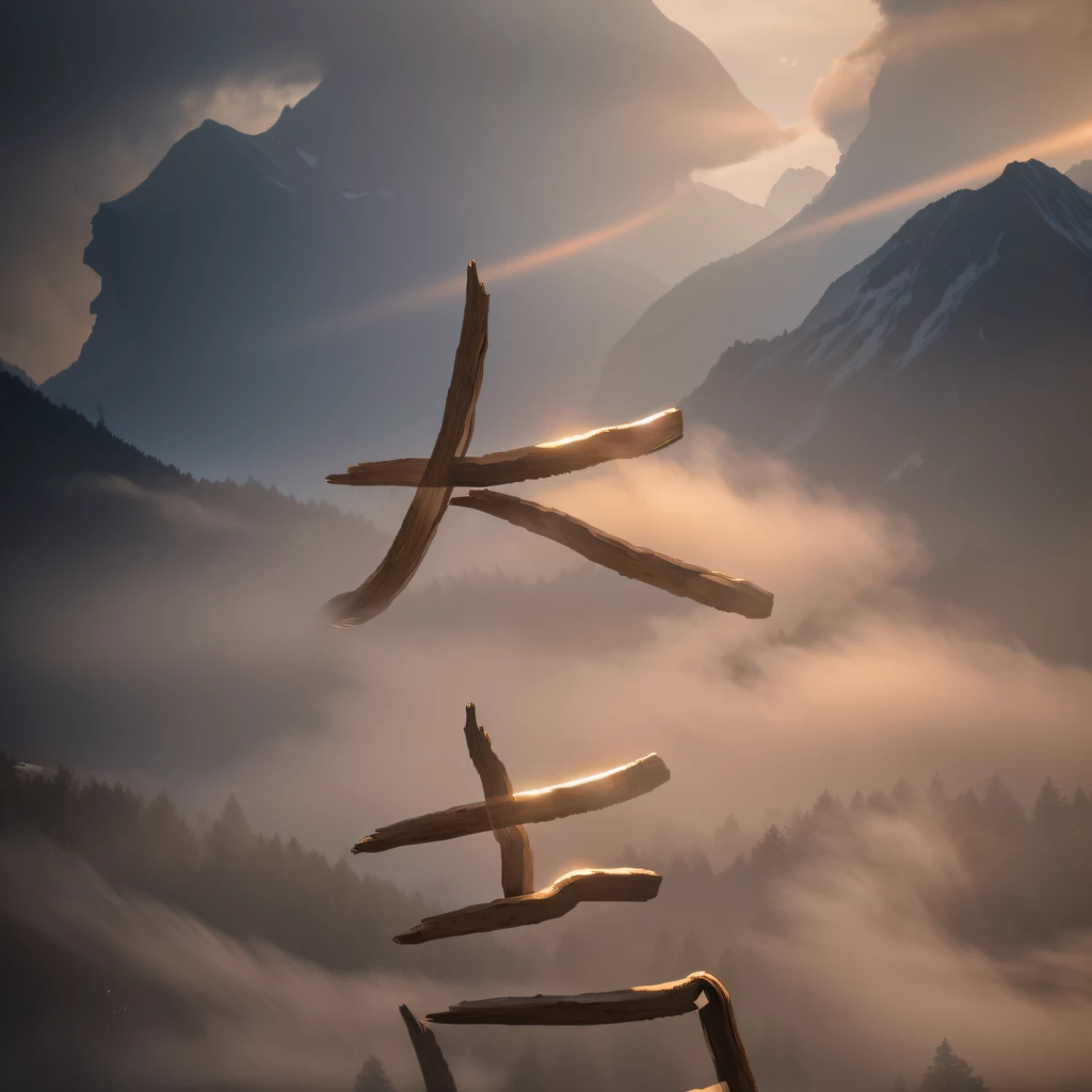 rivulets,Mountains((Masterpiece: 1.4, Best quality))+,(rivulets)+, rivulets,Mountains