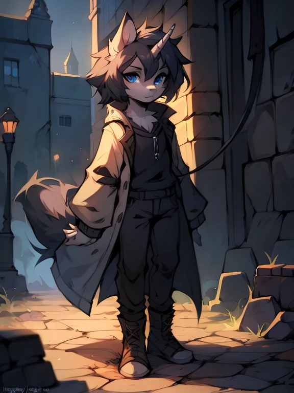 e621（author：lapel：0.4），（By iskra：0.4），（From krokobyaka：0.3）,（author：Yuou：0.3),（by Hioshiru：0.3）,Lead gray fur，A black-haired unicorn, Brick floor，Gray-black trench coat，Behind her was a gray sky（（very beautiful furry art）），stunning detailed，（The main character is a horse girl：1.5），（（A unicorn）），My Little Pony，mlp，Friendship is magic，（Tall guy），serious-expression，High head-to-body ratio，Lead gray fur，Black color hair，blue color eyes，Medium breasts，（Long gray-black trench coat：1.2），black long boots，（amazing background），Brick floor，Stone brick construction，Wallpaper style，（the street），borgar，Oppressive atmosphere，Gray tones