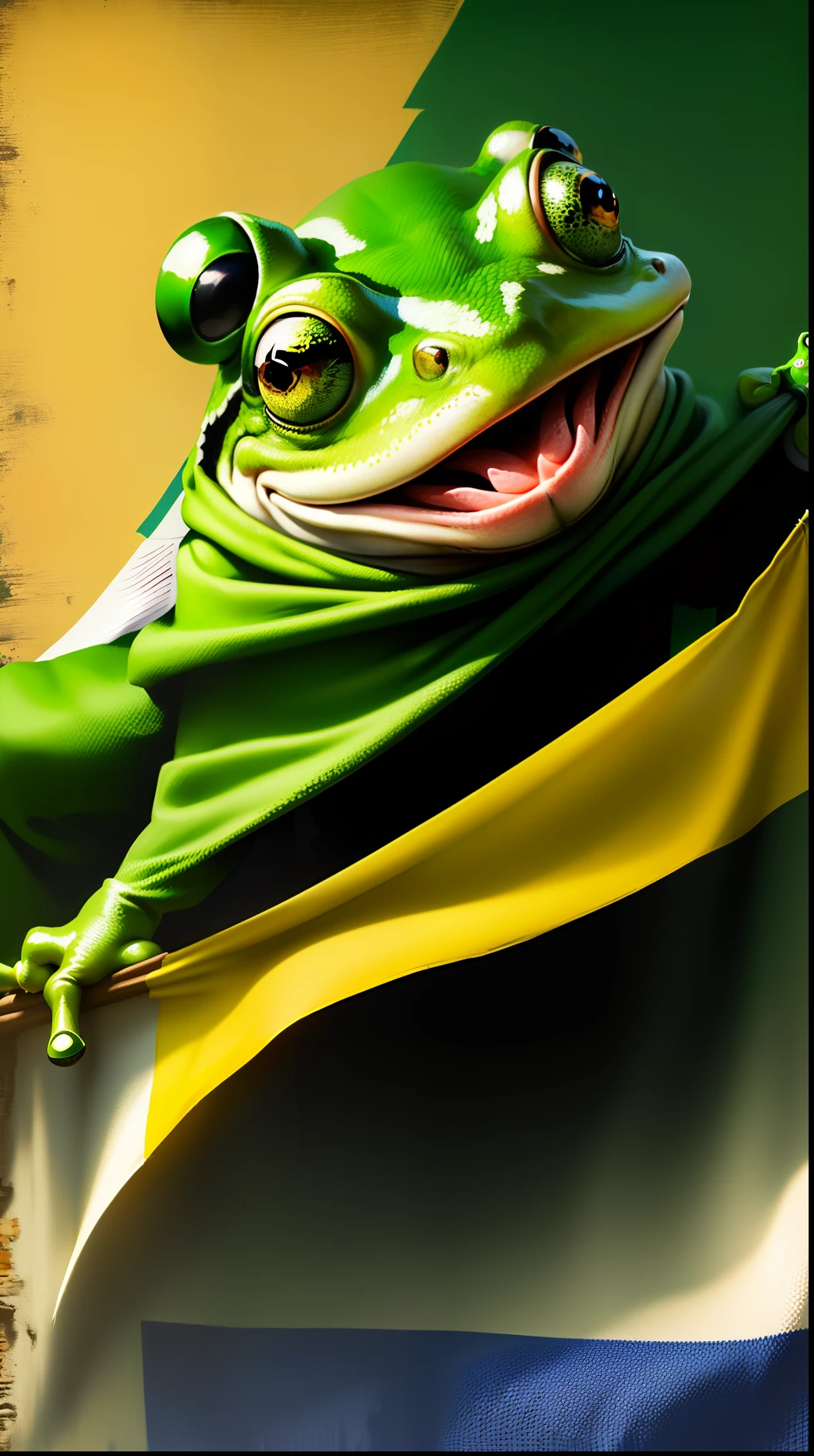 Frog clan flag