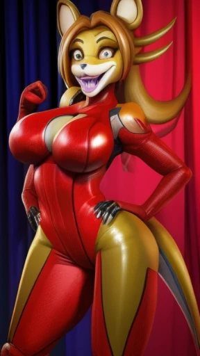 Estilo five nights at freddy, 2 mulheres lindas, magias de criaturas, Sexy Bodysuits, corpo colorido, Olhos escuros, huge ass, Seios enormes, batom, boca enorme, , variedade de tamanho, pernas grandes, pose sexy, perv expression, Naked