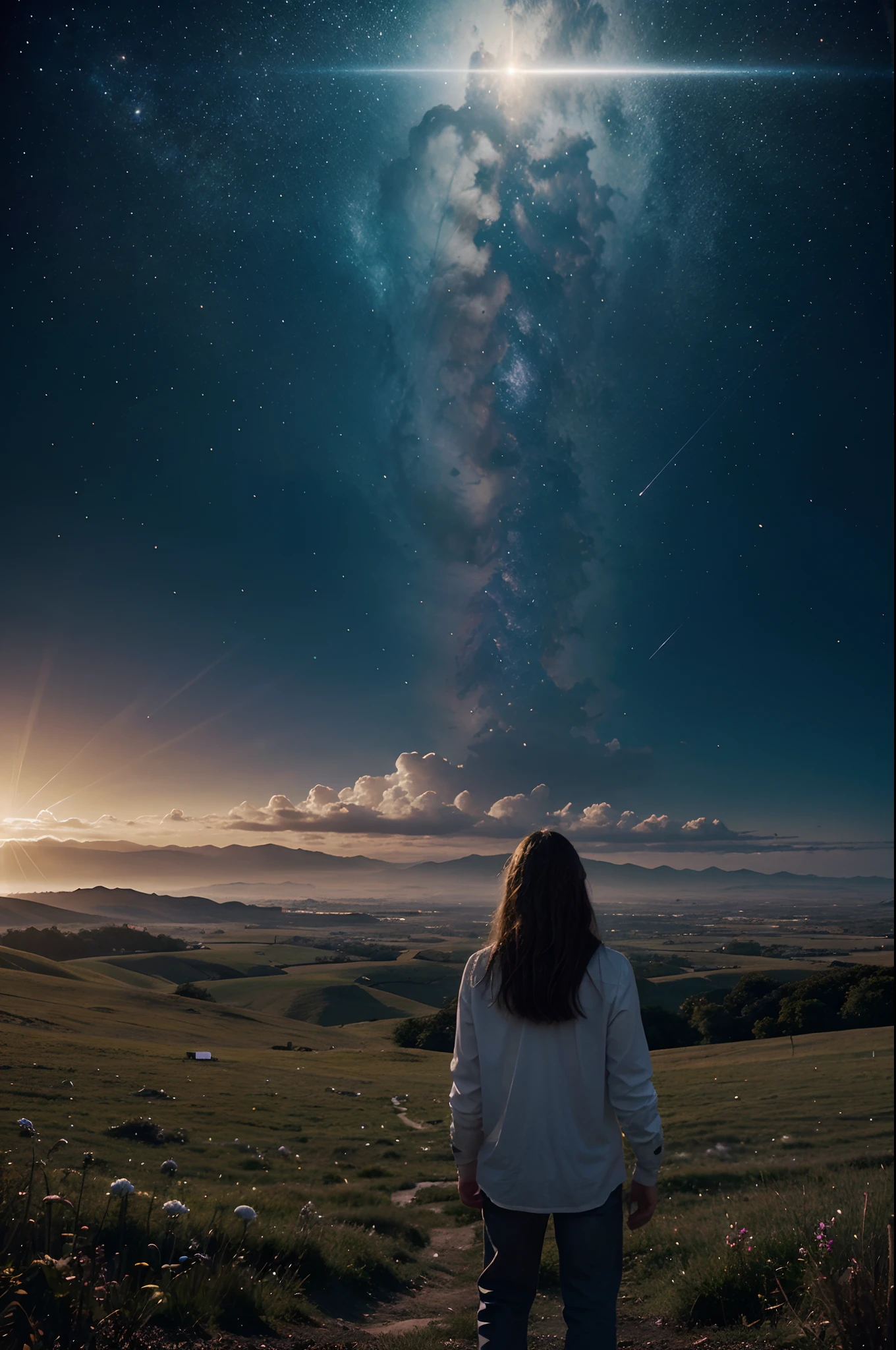 An image that represents the dreamlike atmosphere of the music. Por exemplo, You can use an image from a dream or a vision.