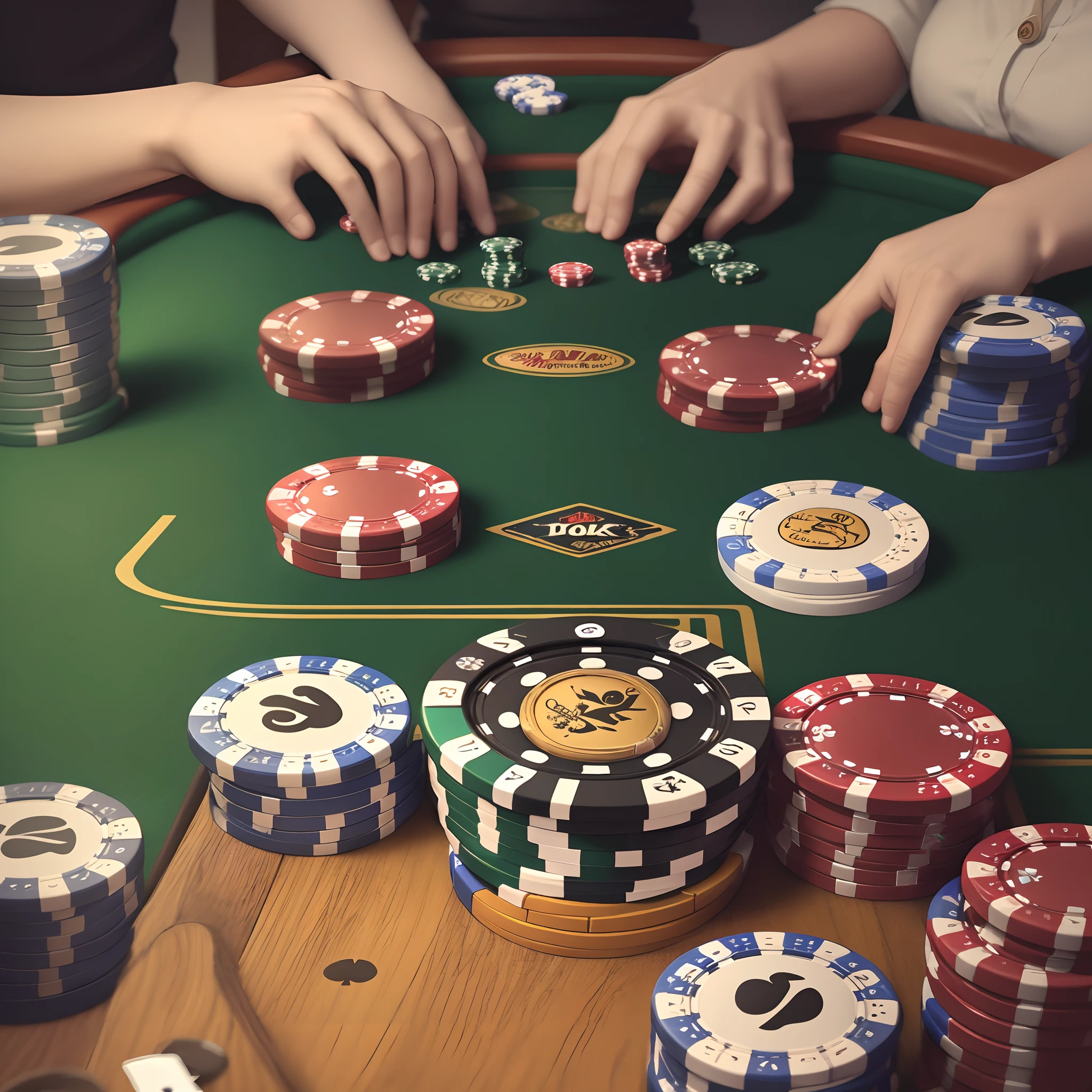 a close up of a poster with a dice and casino chips, No one dares to gamble, Game poster, rolling dice, let's get dangerous, dice, gamble, let&#39;s Play, 🔥 😎 🕹️ 👀, Game poster, lots of dices everywere, CMS, holy dice in the clouds, casino, futuristic CMS card game, gamble