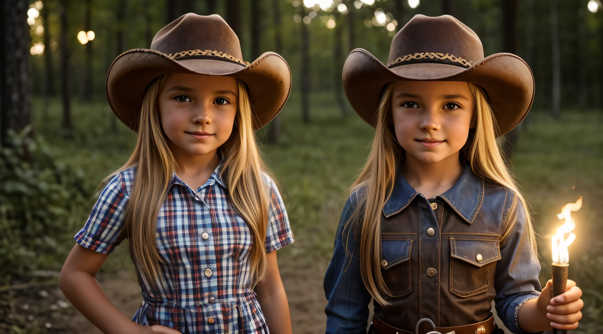 BLOND girl in a cowboy hat holding a flashlight fire light and FIRE, segurando uma lanterna, Vaqueira, menina sob lanterna, Cowgirl ocidental, vestido como um xerife ocidental, vaca-menina, jovem menina em roupas steampunk, Female cowgirl, Menina, Directed by: Linda Sutton, barnet, Uplighting, foto da menina, wearing a cowboy hat, next gen, retrato menina robusta