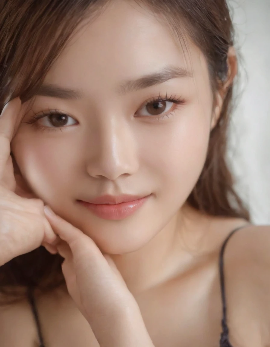 16-year-old Chinese female student、hposing Gravure Idol、Popular actresses、ssmile、NSFW、fullnude、detailed tits、Insults、The whole body of the body、on the bed、