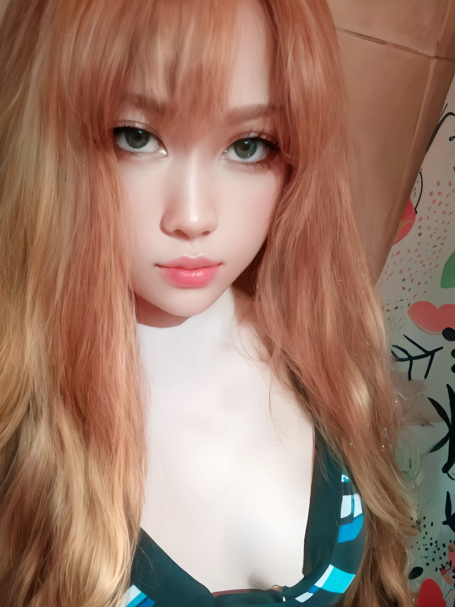 4k, Obra maestra, Hi-Def, More AbsurDo, Natural volumetric lighting and better shadows, profunDiDaD De campo profunDa, foco nítido, Suave, DelicaDo, Hermosa cara atractiva, Cookie Doll, Anime style, Kitagawa Marine, 1girl, :D, torso, pulsera De perlas, perlas, ropa negra, cabello rubio, falDa azul, sonrojarse, brazalete, LinDo, jewely, Cabello largo, Looking Viewer, atar, verificaDor, ojos miel, , They are smiling, solamente, En pie, fonDo gamer,