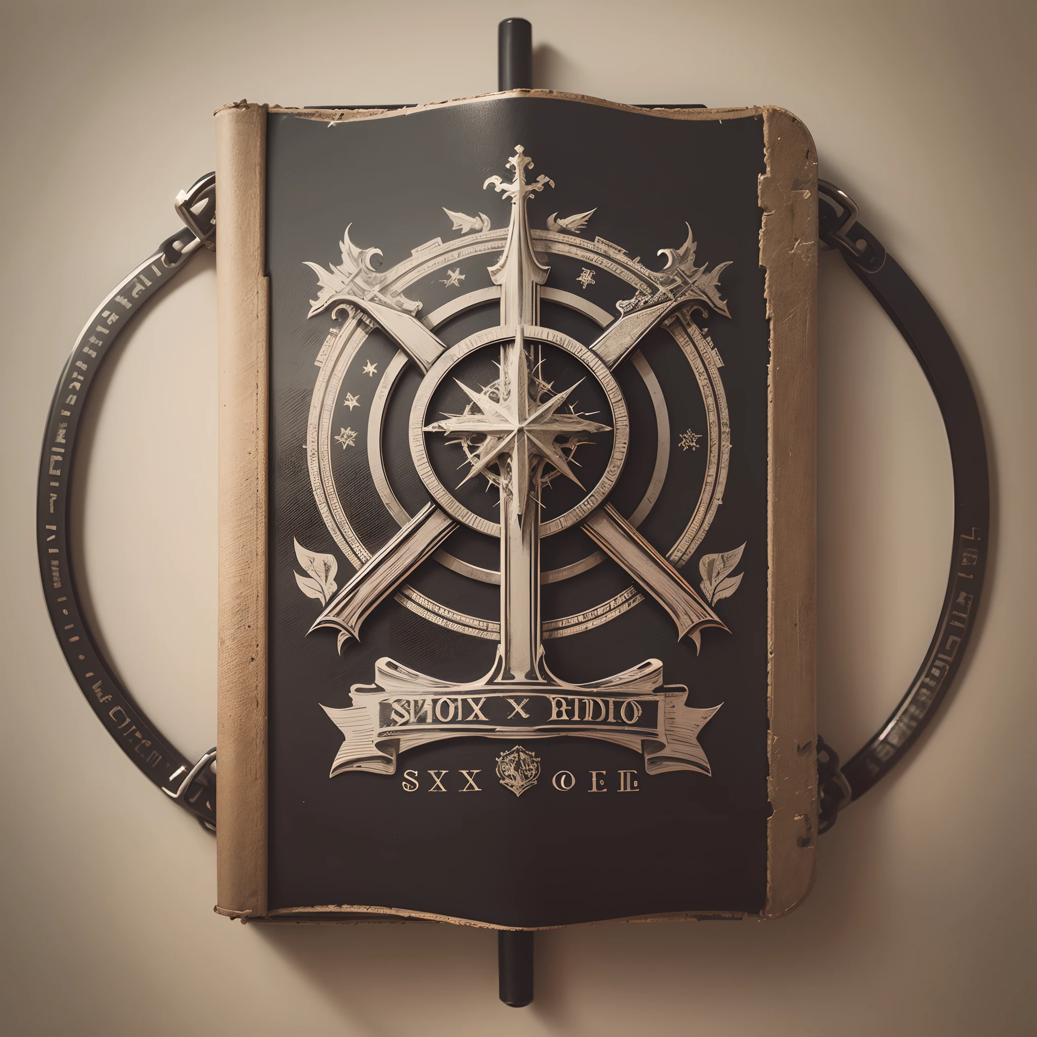 logo minimalist croix bible --auto --s2