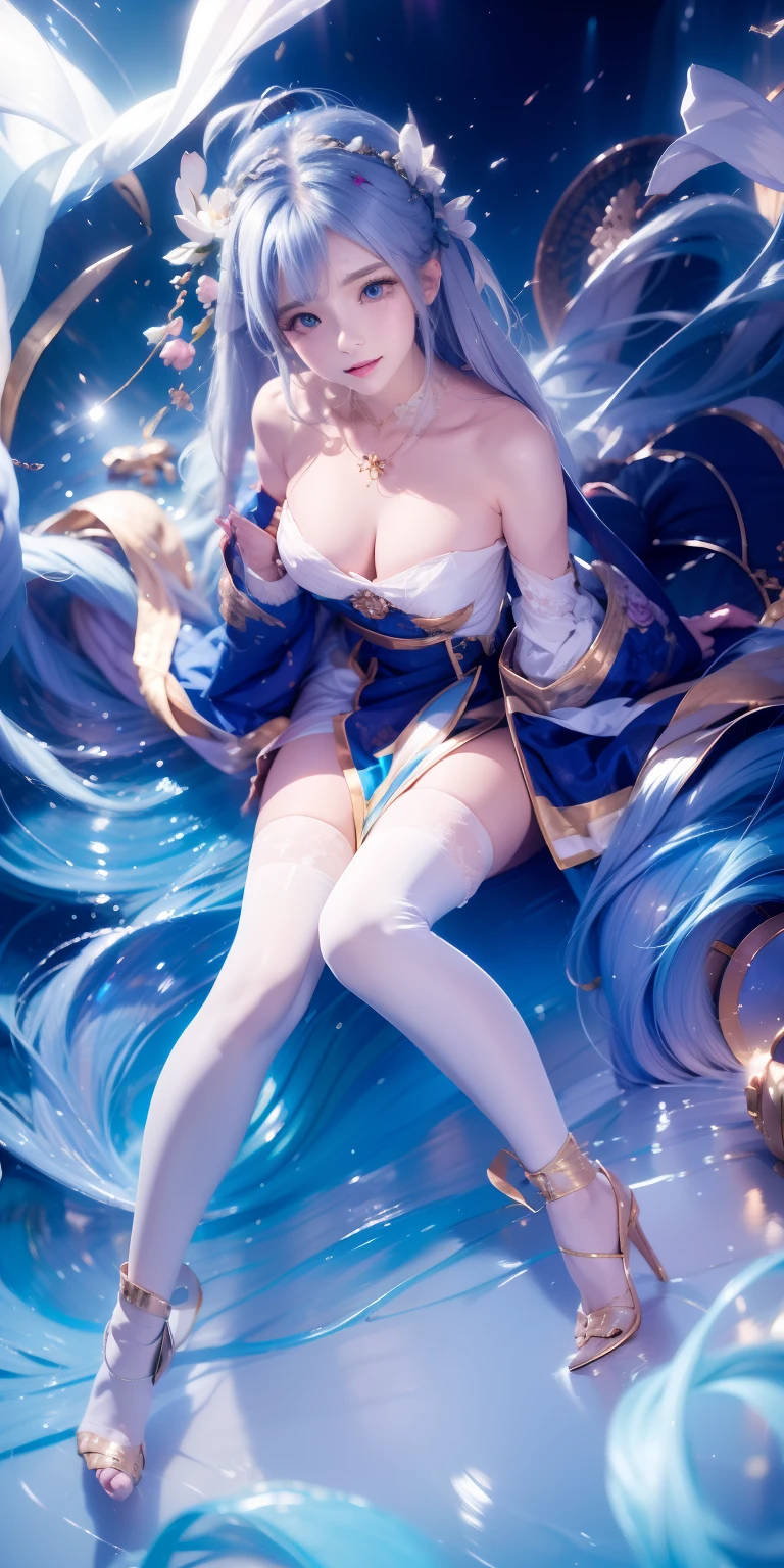(Masterpiece), (Best quality), Highly detailed, hdr, 1girll, solofocus, skin indentation,Lace bra,lace panty, Perfect face, Puffy face, Beautiful face, Big eyes, Puffy eyes, Perfect eyes, eyeslashes,Big breasts Hatsune Miku,extremelydetailedface,pureerosface_v1,ulzzang-6500-v1.1,