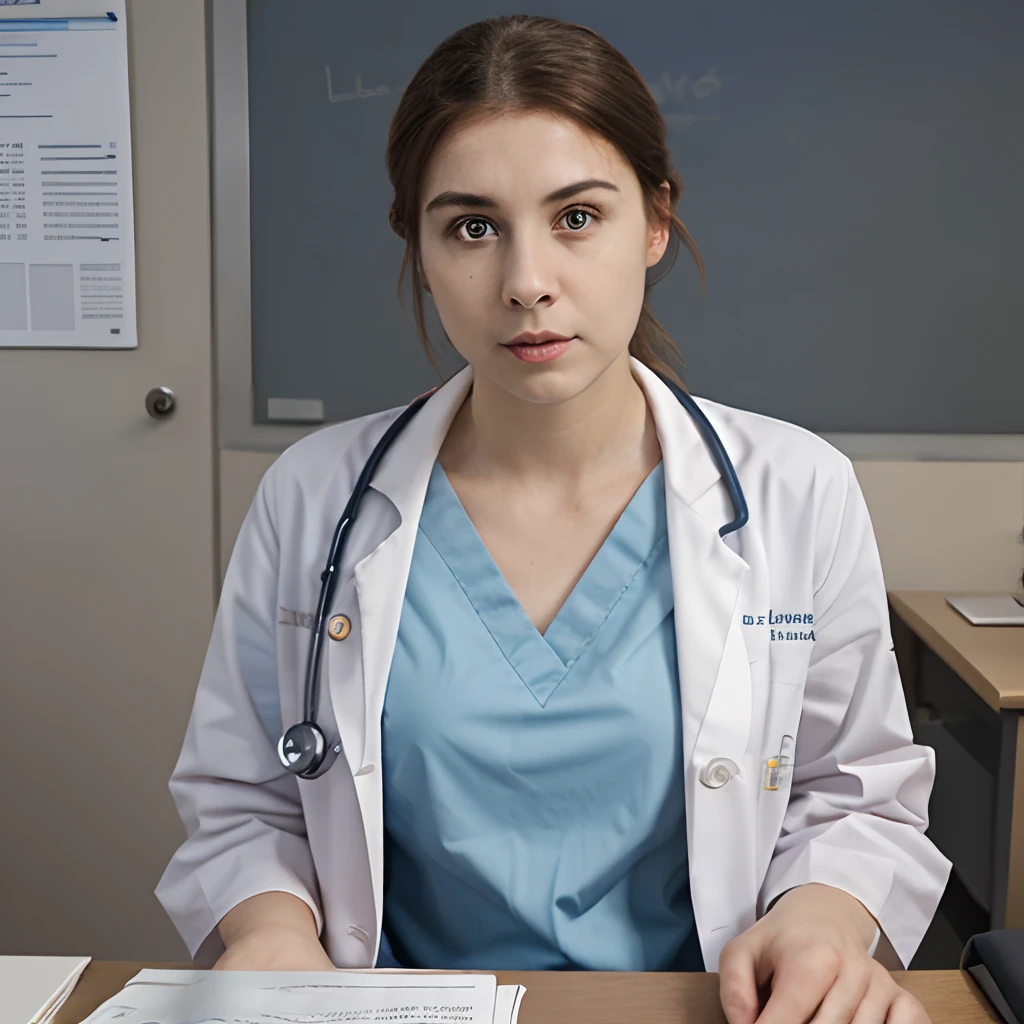I'm in the role of a doctor at an appointment