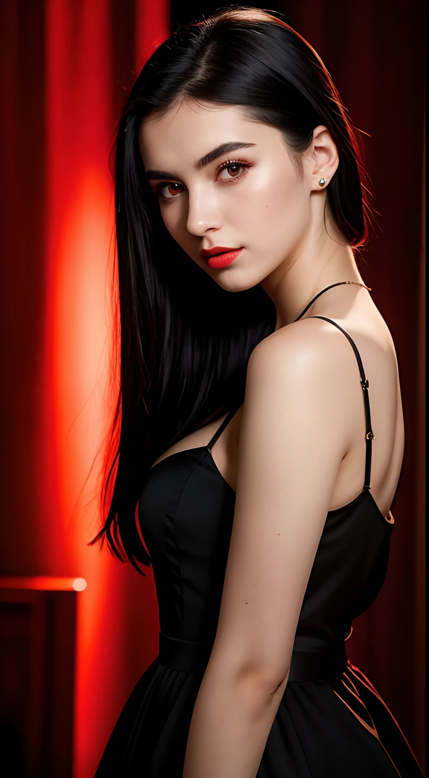 1girl,night, upper body,close-up, 8k, RAW photo, best quality, masterpiece,realistic, photo-realistic,sad