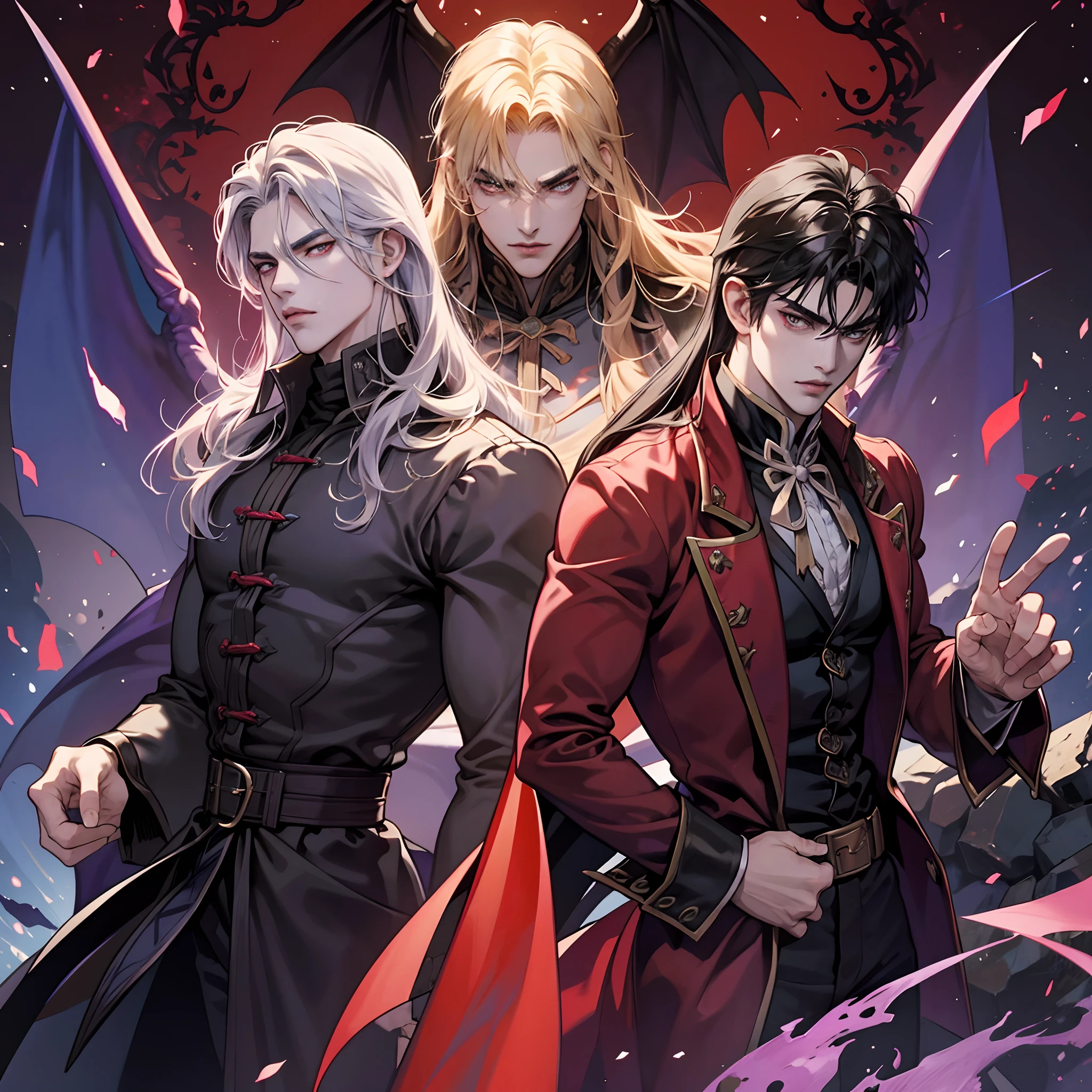 Castlevania Super réaliste Shadow Lord Super Detailed Lord Dracula et Devil Enemy hokuto no ken muscular handsome kenshiro