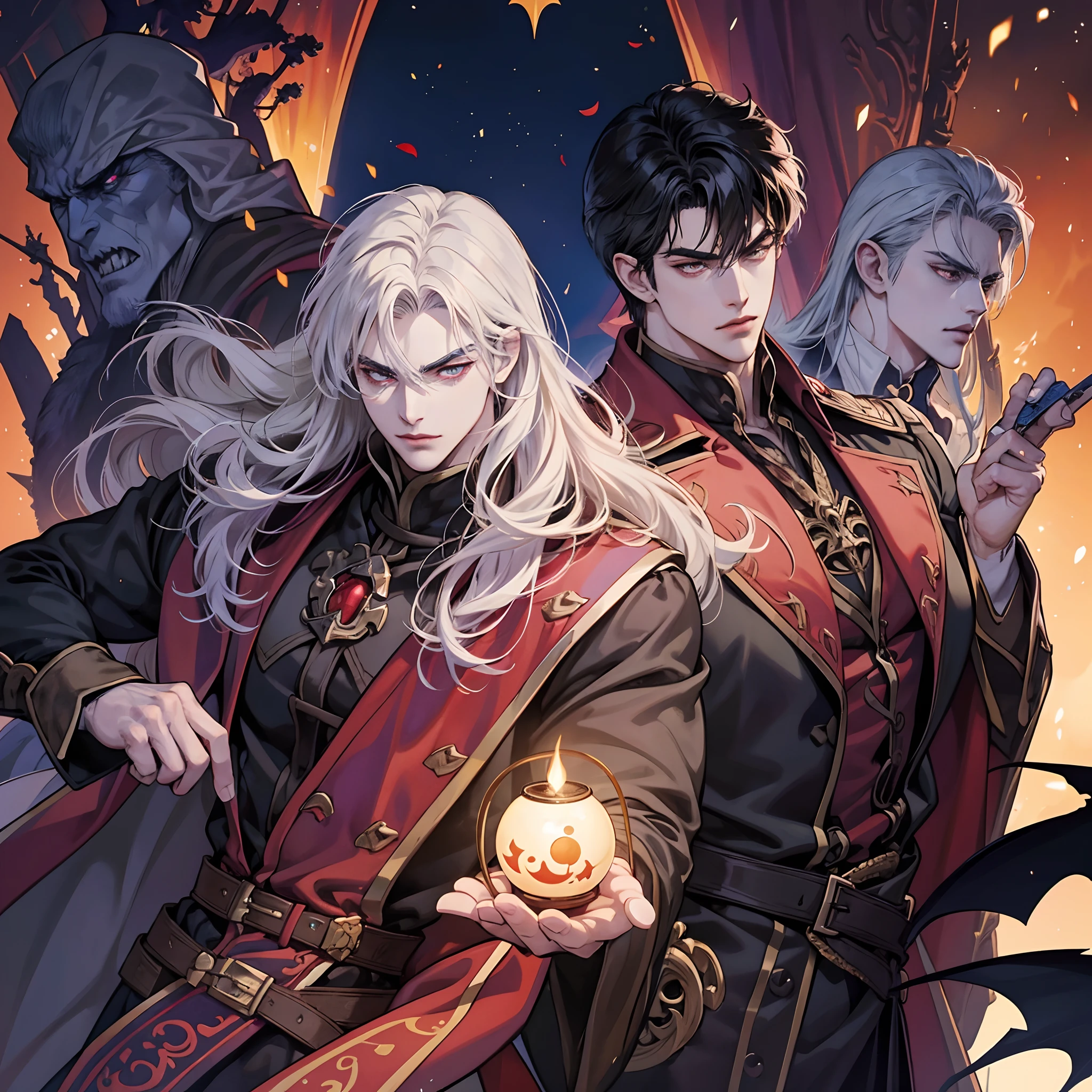 Castlevania Super réaliste Shadow Lord Super Detailed Lord Dracula et Devil Enemy hokuto no ken muscular handsome kenshiro