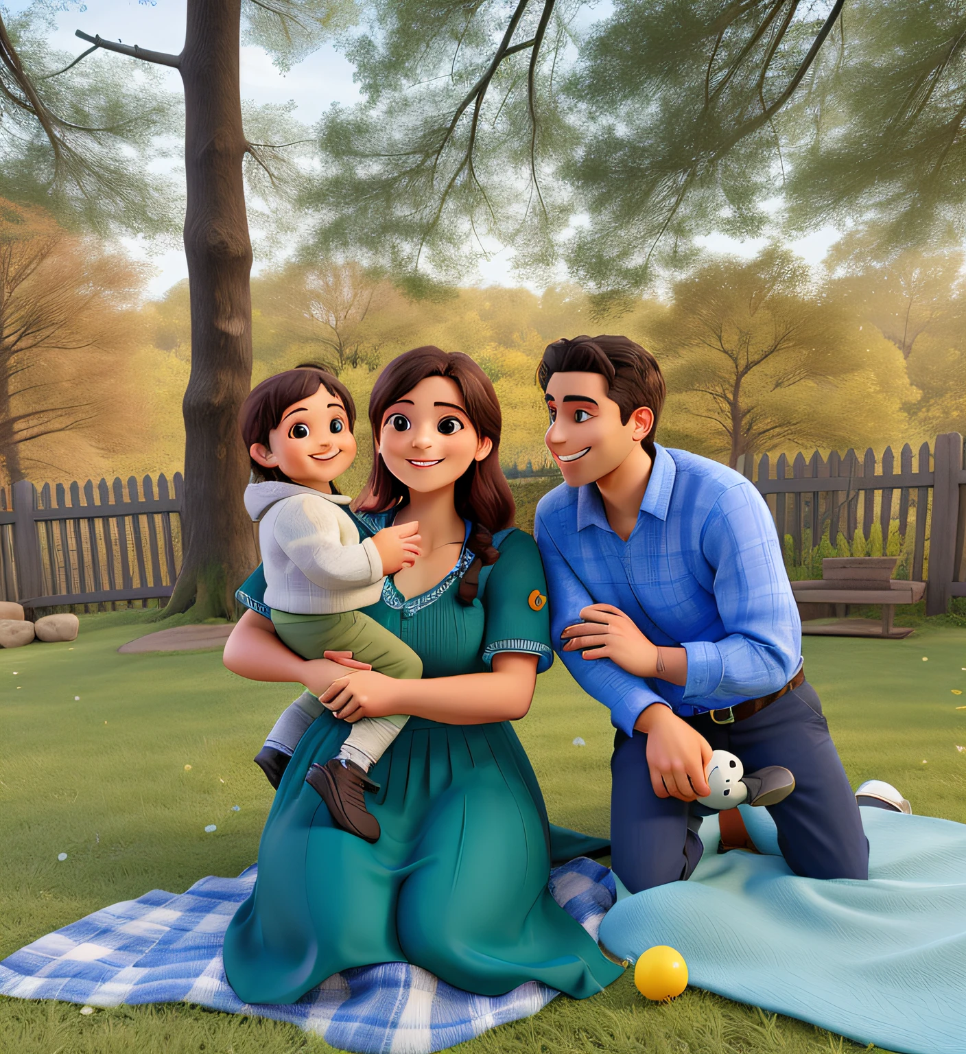 a smiling couple holding a