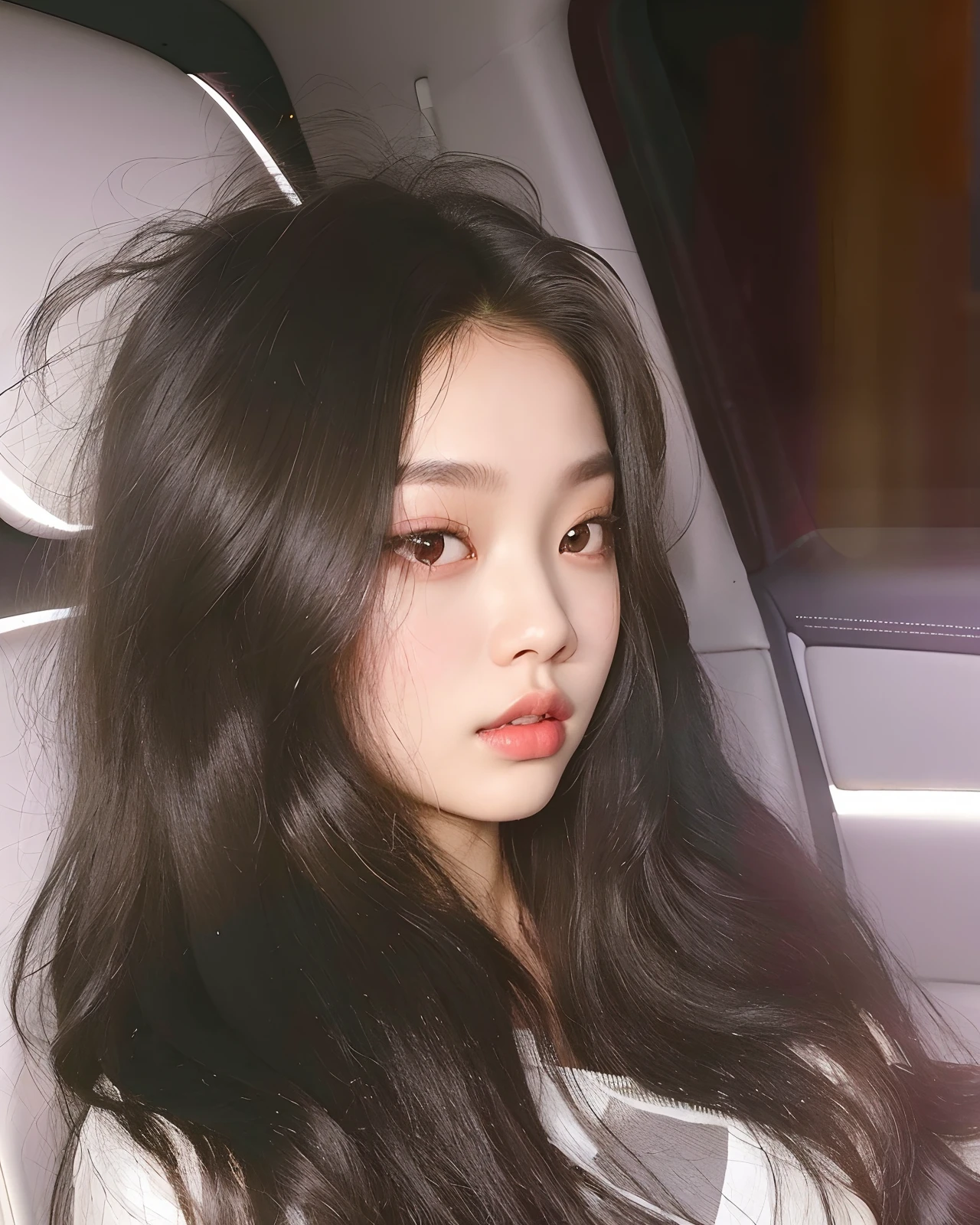 mulher arafed com cabelo preto longo e um top preto, jennie blackpink, Dom Yunjoo, Retrato de Jossi de Blackpink, Heonhwa Choe, Jaeyeon Nam, jossi do blackpink, Lee Ji - Eun, Lee Ji-eun, Ulzzang, Parque Roseanne do Blackpink, coreana, Mulher sul-coreana bonita, wan adorable korean face