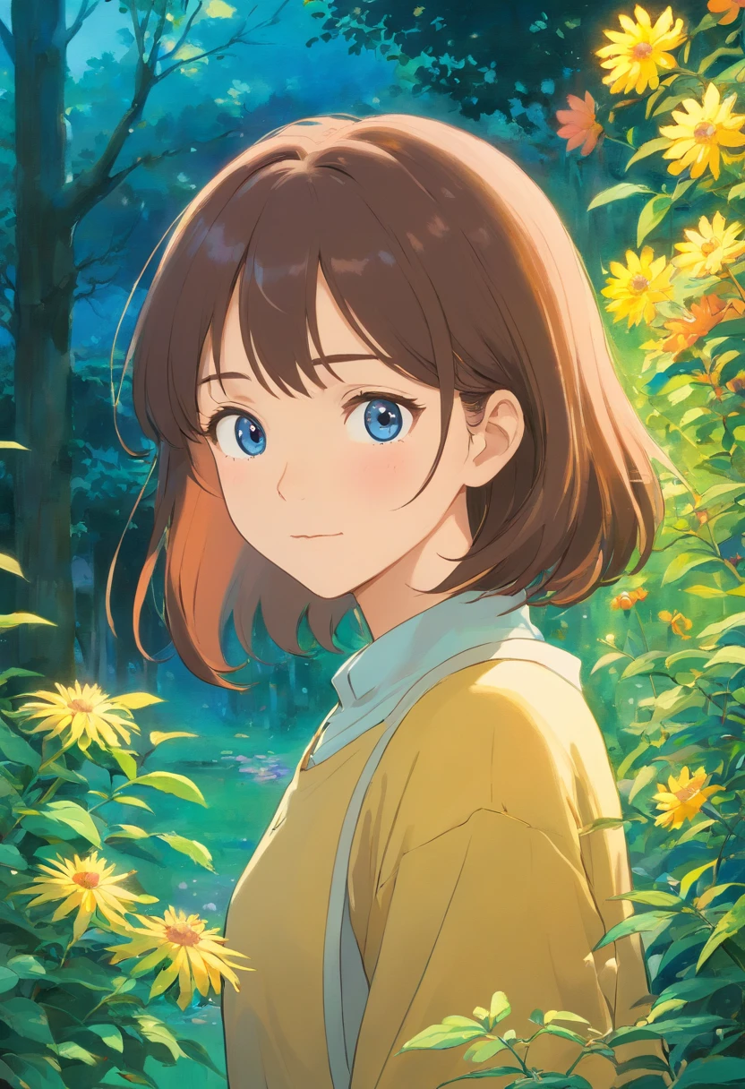 Invite de diffusion stable:
fille aux longs cheveux bruns, yeux bruns, Beaux yeux détaillés, Belles lèvres détaillées,, yeux bleu vif, Yeux et visage extrêmement détaillés, Cils longs, scène extérieure dans un jardin, couleurs éclatantes, Lumière naturelle douce, Douleur moyenne: peinture à l'huile, ultra-détaillée, Réaliste:1.37, Couleurs vives, Bokeh.
