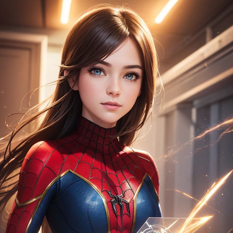 (Award Winning Digital Artwork: 1.3) of (Sketch: 1.3), (Vibrant: 1.3) Spidey, EmmaRob, CGSociety, ArtStation, (Saturation: 1.3), (Close Portrait: 1.3), (Female: 1.4), (beautiful: 1.4), (charm: 1.3), handsome, calendar pose, perfect detailed eyes, studio lighting, themed background