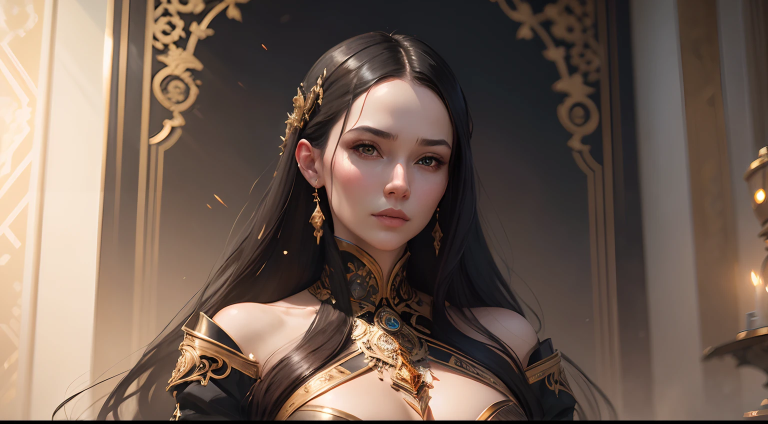 The woman, Portrait,  future, moda, magazine, insanely detailed and intricate, Concept art, ornate, luxury, elite, elegant, Trending on ArtStation, by ruan jia, Kenneth Willardt, by Ross Tran, WLOP, andrei riabovitchevy