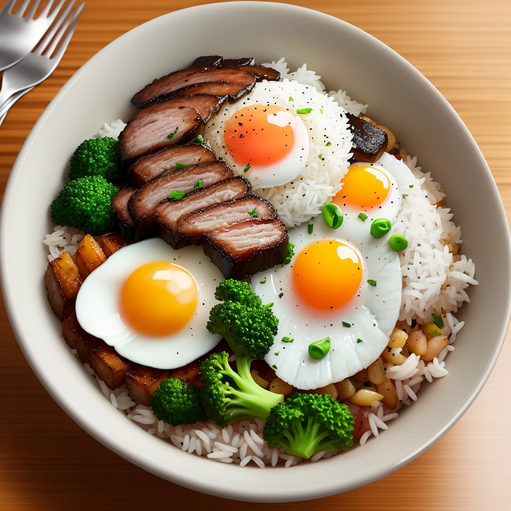 New Rice Eating Animation Dog eating, animation, high quality, high resolution, rice bowl - SeaArt AI