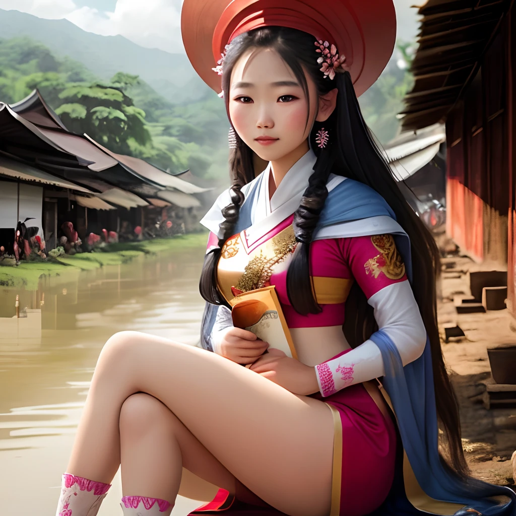 a beauty girl Laos