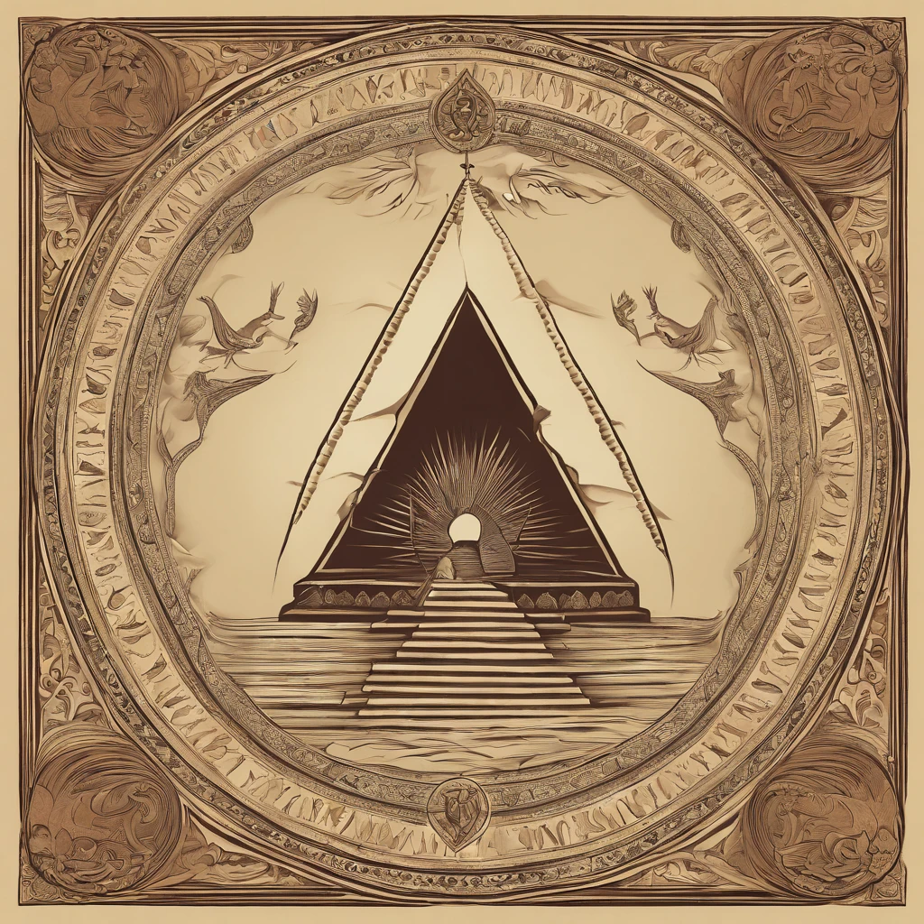 ((ambiance hypnotique)), Deux momies égyptiennes à l’intérieur d’une pyramide, Deux hommes qui ont l’air de danser, (effet psychédélique), représentation des dieux egyptiens,
