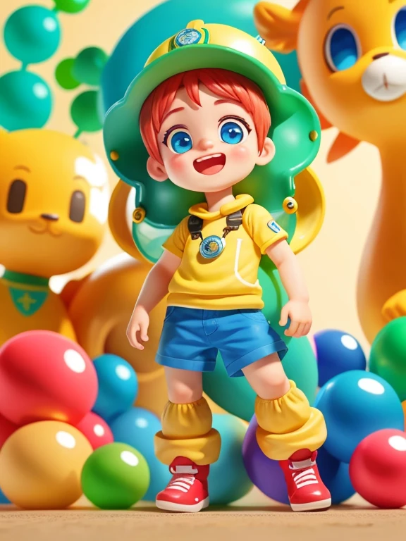 Entire body , um menino fireman，，alegria，regozijar，qualidade perfeita，Clear focus（Desordem - Home：0.8）， （tmasterpiece：1.2） （realista：1.2） （Bokeh） （melhor qualidade） （Pele detalhada：1.3） （Detalhes complexos） （8k） （Olhos Detalhados） （foco nítido）,（Divirta-se）