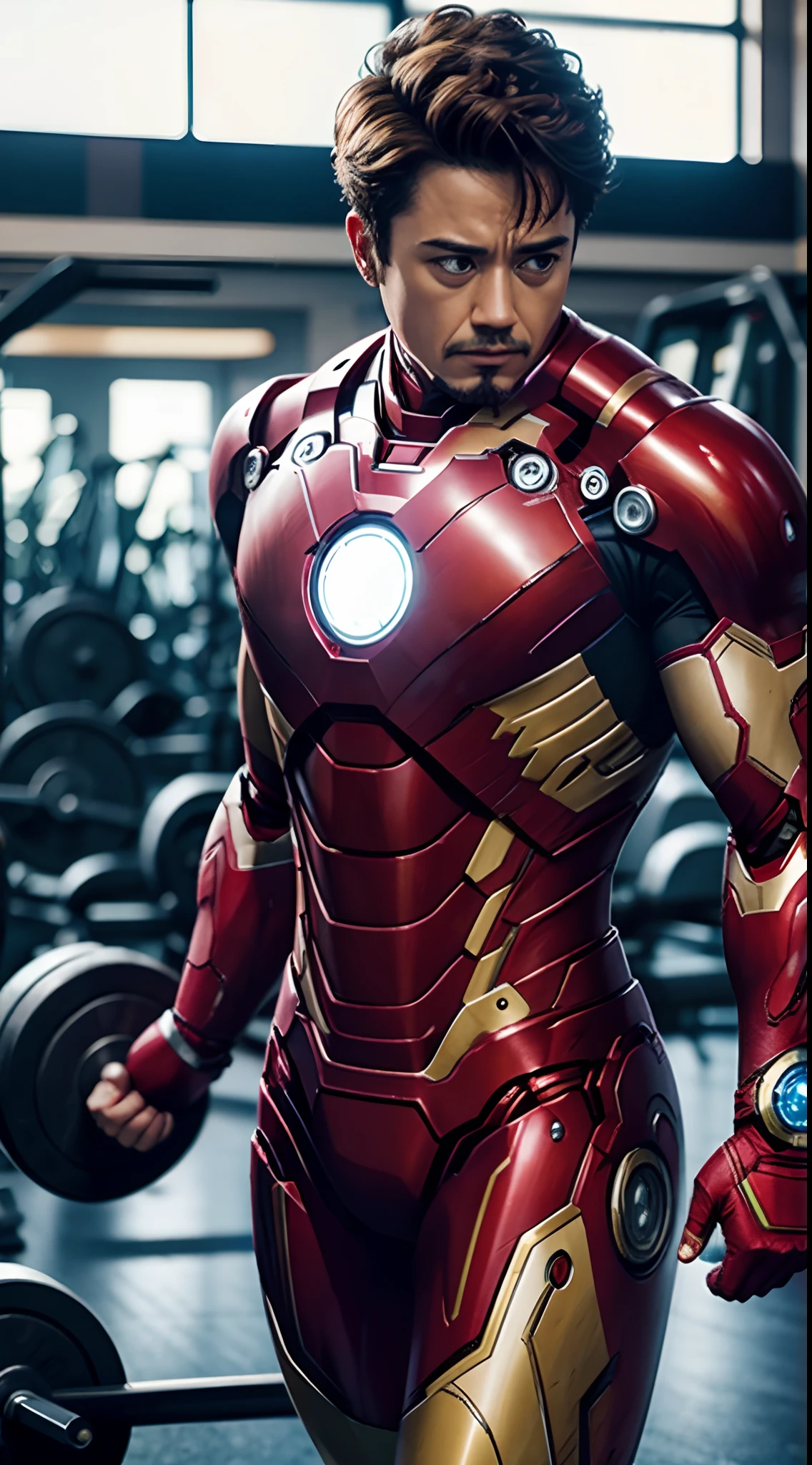 Ironman in the gym