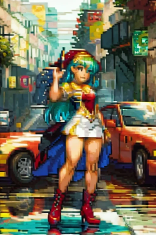 garota na chuva