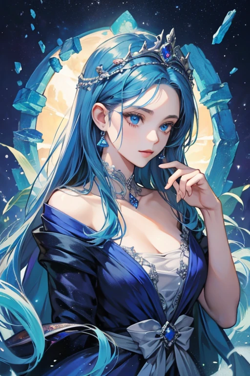 sodalite stone goddess