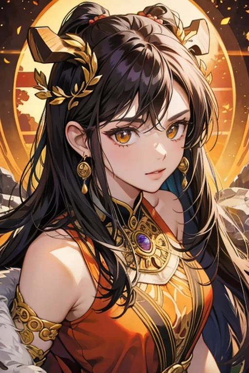 tiger eye stone goddess