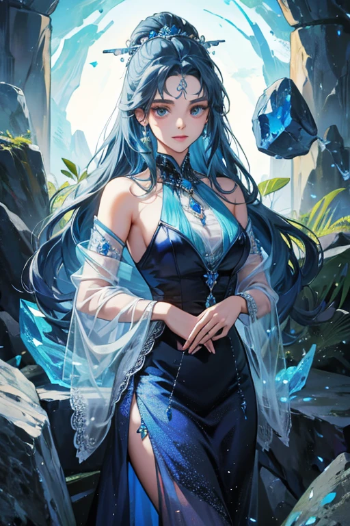 young girl, asian girl, water mage, sorceress, water diety, magical dress made out of water, wearing magical jewels, controling all water around her, makes streams of water spin around her, ancient cave in background, sexi, small breasts, , highly detailed, vibrant appearance, creative behavior, extremly detailed, imaginative, sensual, spontaneous, highest quality, skin texture, intricate details, (cinematic lighting), RAW photo, 8k, masterpiece,best quality,ultra-detailed,very detailed illustrations,extremely detailed,intricate details,highres,super complex details,extremely detailed 8k cg wallpaper,wet hair, detailed eyes, detailed hands, detailed face, drops of water, drops, full body