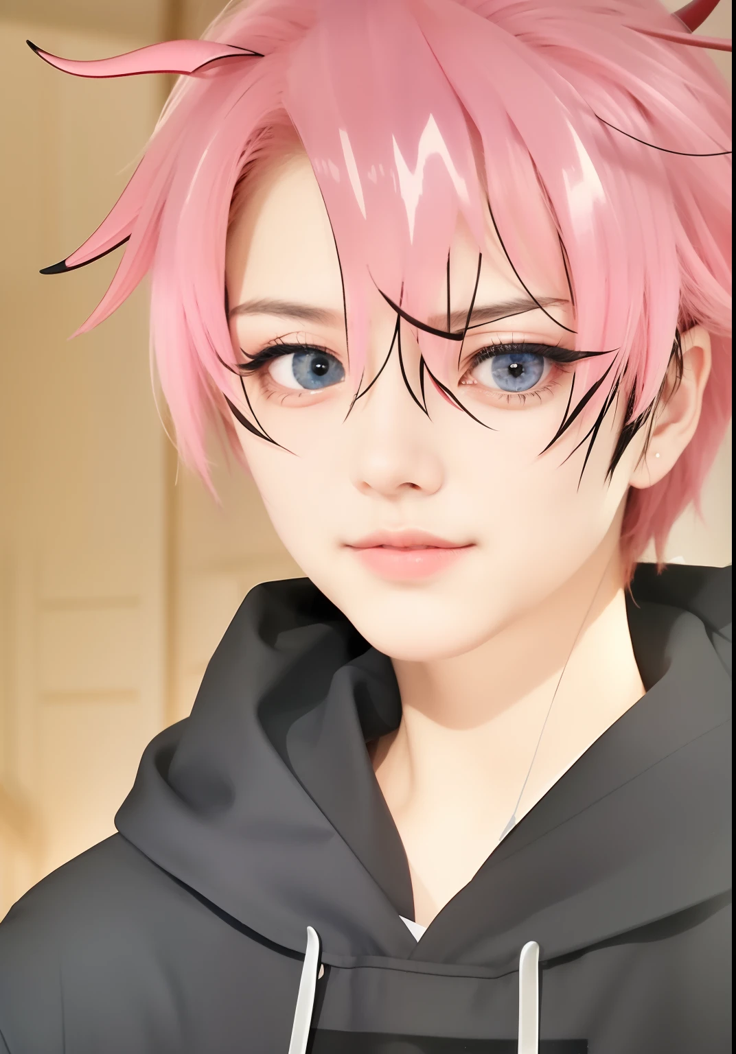 masterpiece, best quality, boy, devil, ,