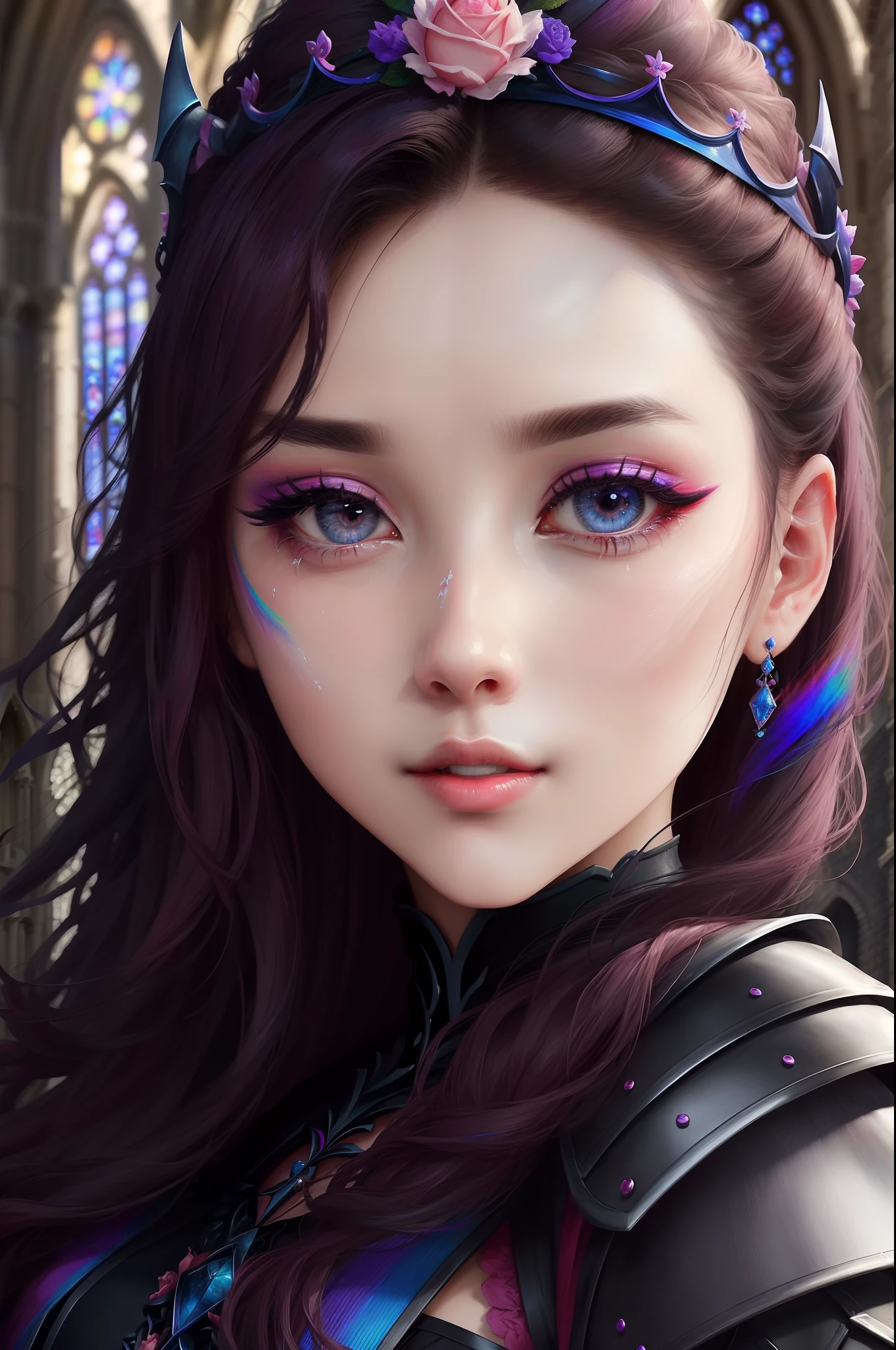 anime character with purple hair and glowing eyes in front of a dark background, handsome guy in demon slayer art, epic fantasy art style, badass anime 8 k, epic fantasy digital art style, detailed digital anime art, human male demon, portrait of hades, epic fantasy art style hd, fierce expression 4k, demon male, extremely detailed artgerm