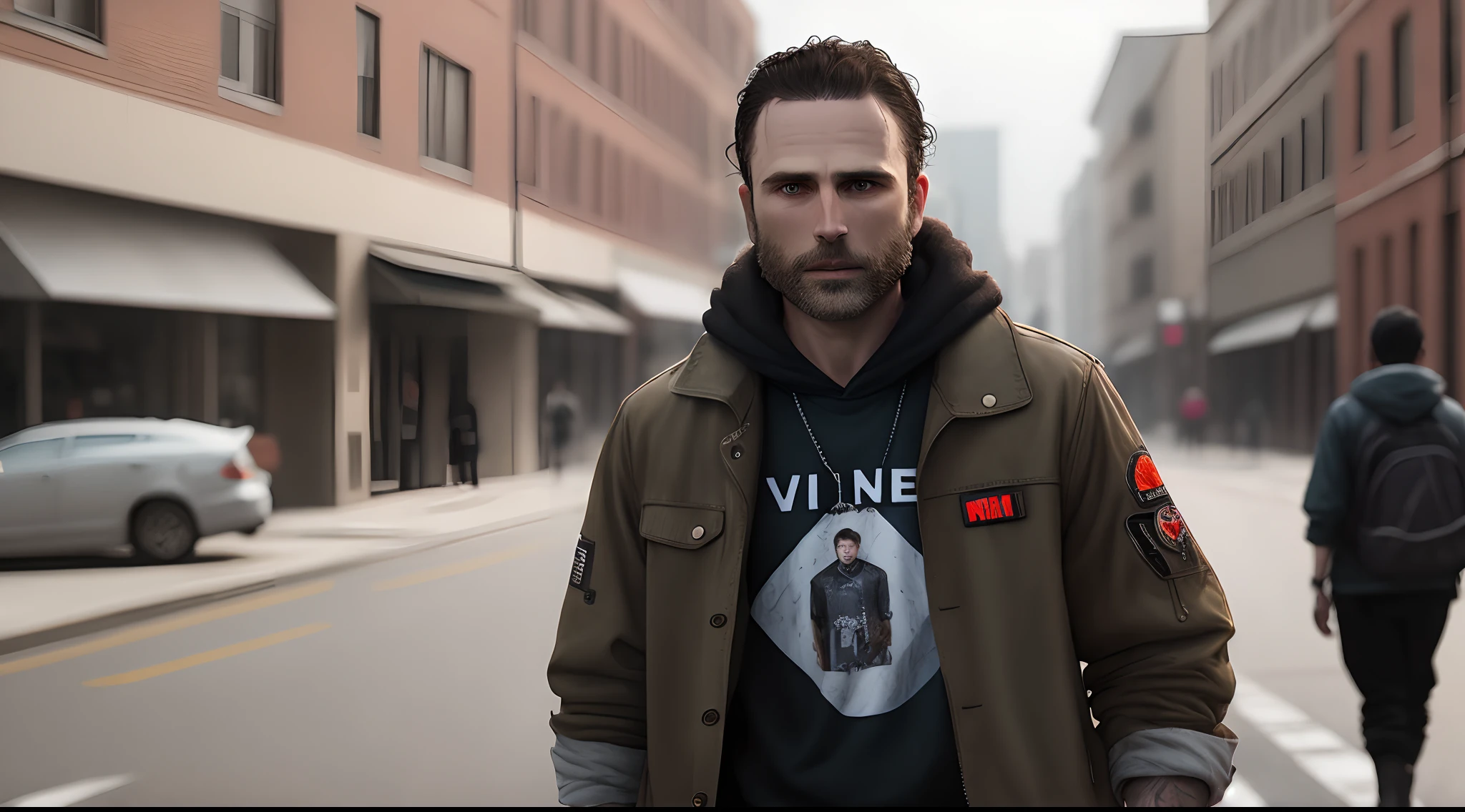 Rick grimes with vlone