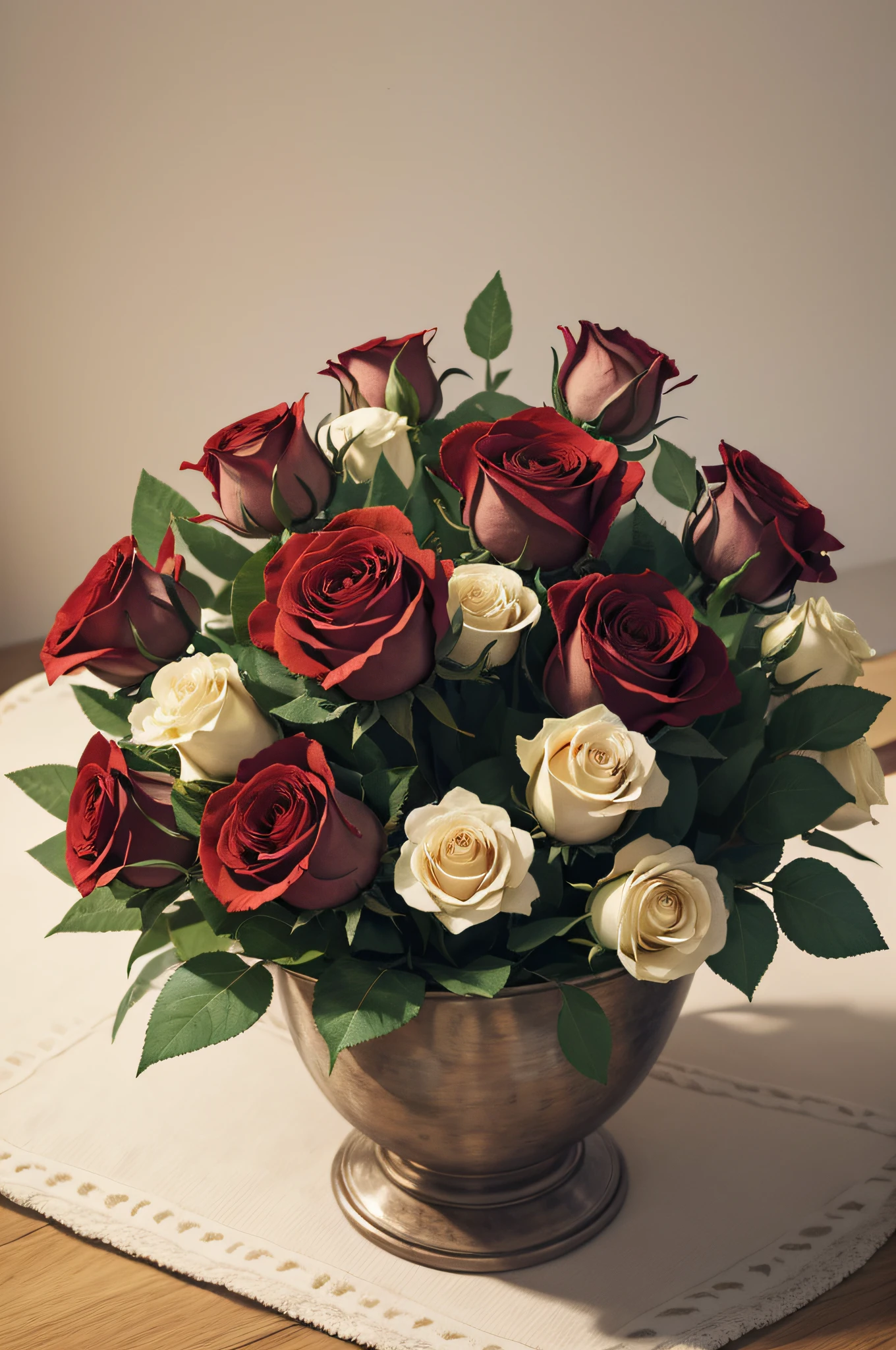 Beautiful flower, Image of a flower, Bouquet of roses, masterpiece, illustration, no people