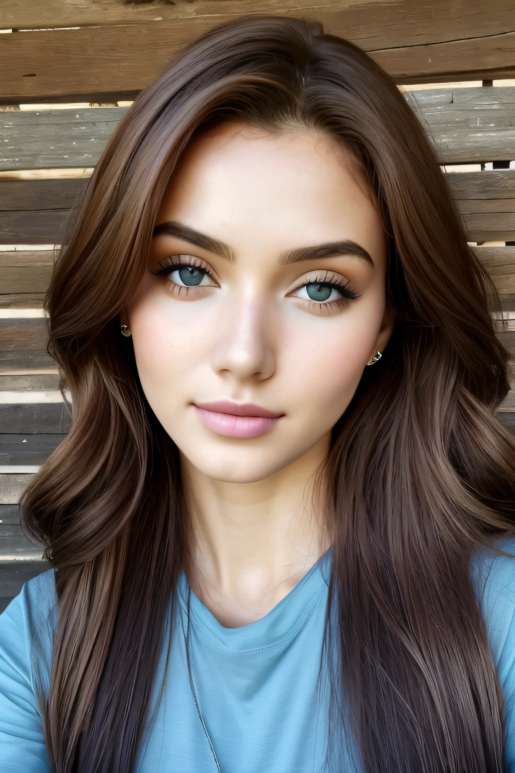 1girl em, idade19, sozinho, aesthetic art, ruiva irlandesa, cabelo ondulado de gengibre, cabelo de gengibre na altura dos ombros, olhos cinzentos, olhos cinzentos claros, algumas sardas pequenas, pale skin, a-cup, seios pequenos, Corpo dos corredores, (pele texturizada, skin pores:1.1), (pintas:0.8), pele imperfeita, arrepios, Sitting Drinking Coffee, drinking coffee, (papel de parede 8k extremamente detalhado), soft lighting, alta qualidade, filmic grain, Fujifilm XT3 sharp focus, f 5.6, 50 millimeters, High detail, foco nítido,(luz natural), em um vestido azul marinho colorido. Um vestido azul marinho, vestido de sol com estampa floral, Detalhes loucos, detalhes complexos, hiperdetalhado