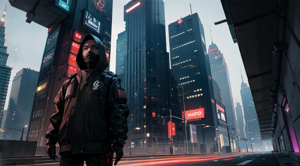 cyberpunk city