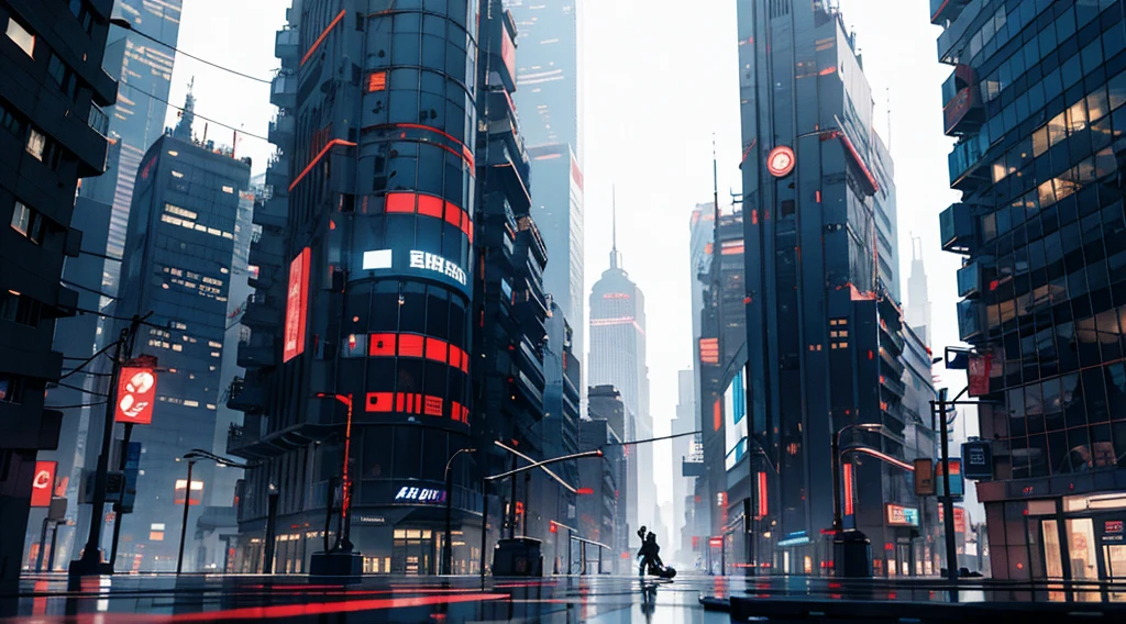 cyberpunk city