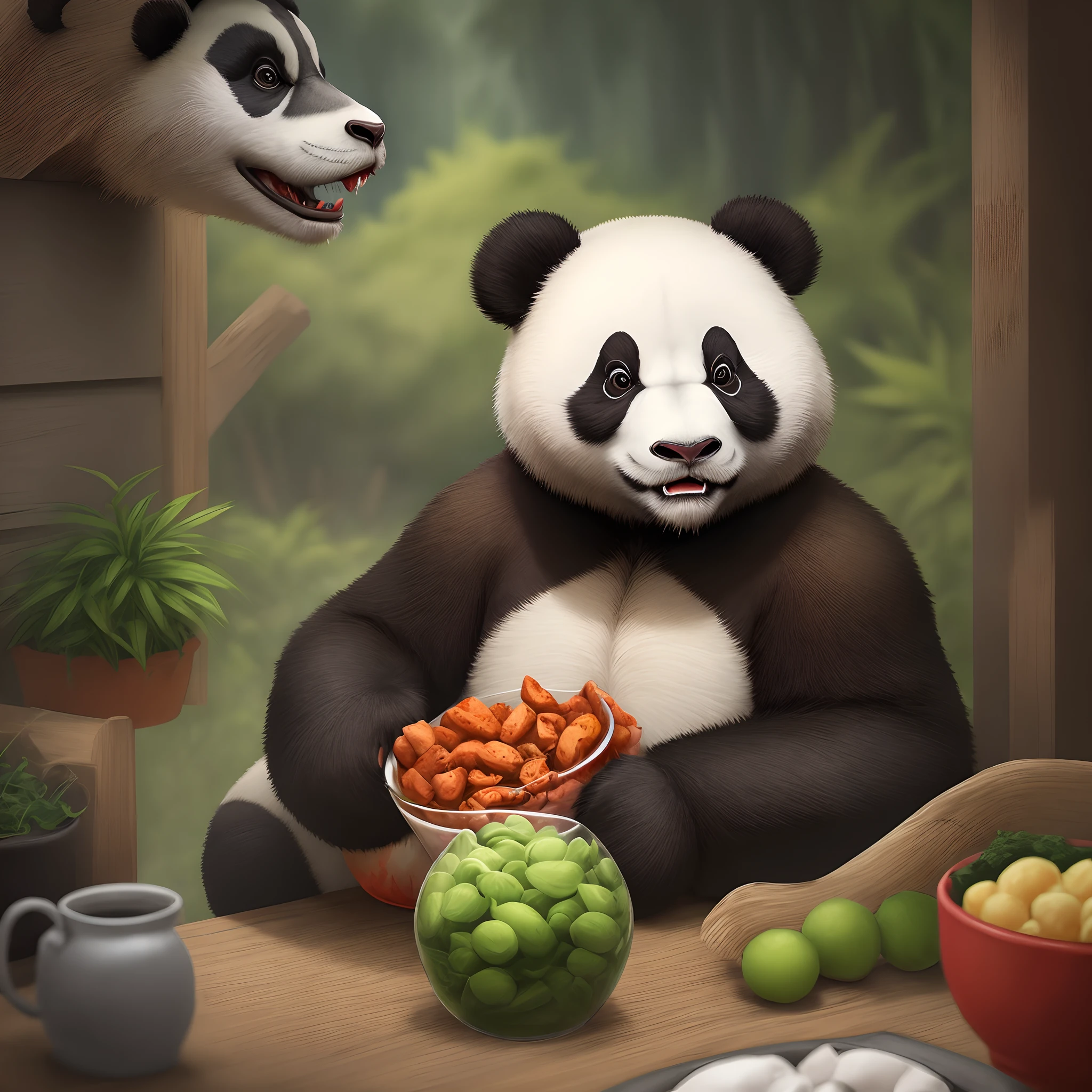 Panda Dragon