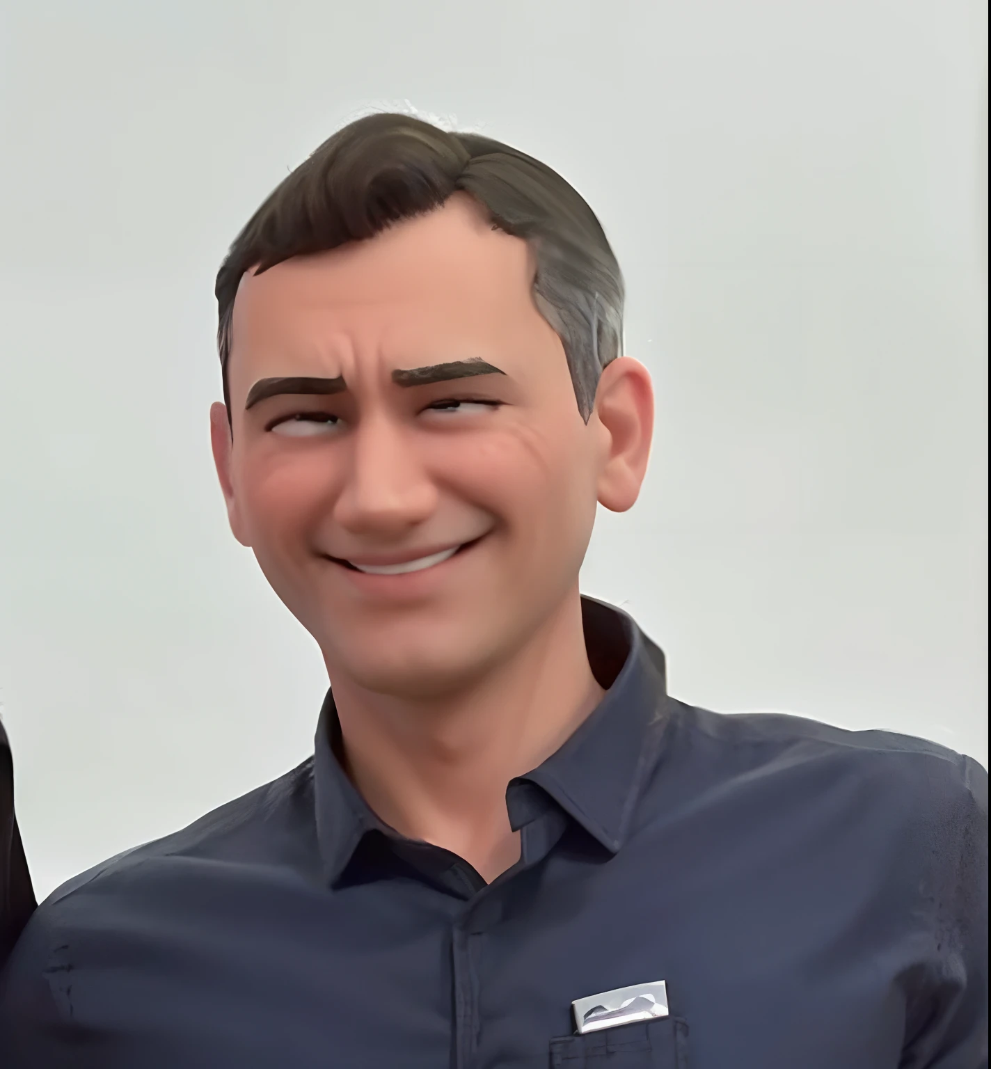 homem estilo disney pixar